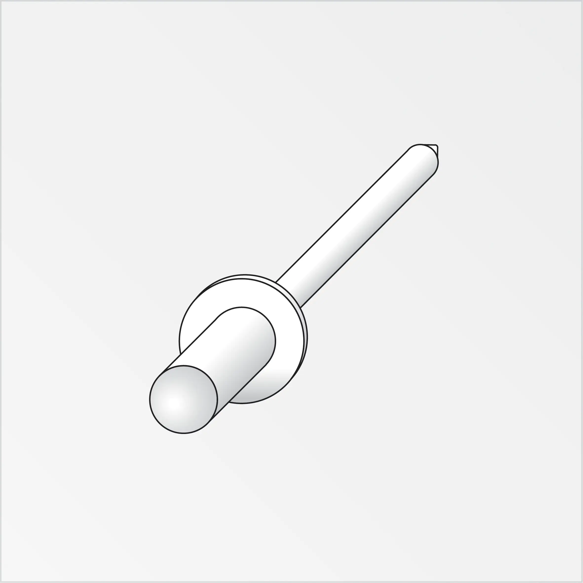 alfer Blindniete 5 mm 5 x 10 mm Stahl verzinkt