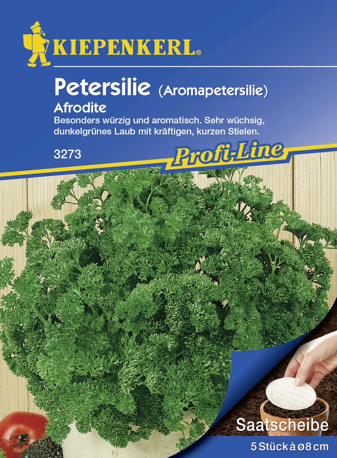 4000159182738 Kiepenkerl Petersilie Afrodite - 5 Saatscheiben