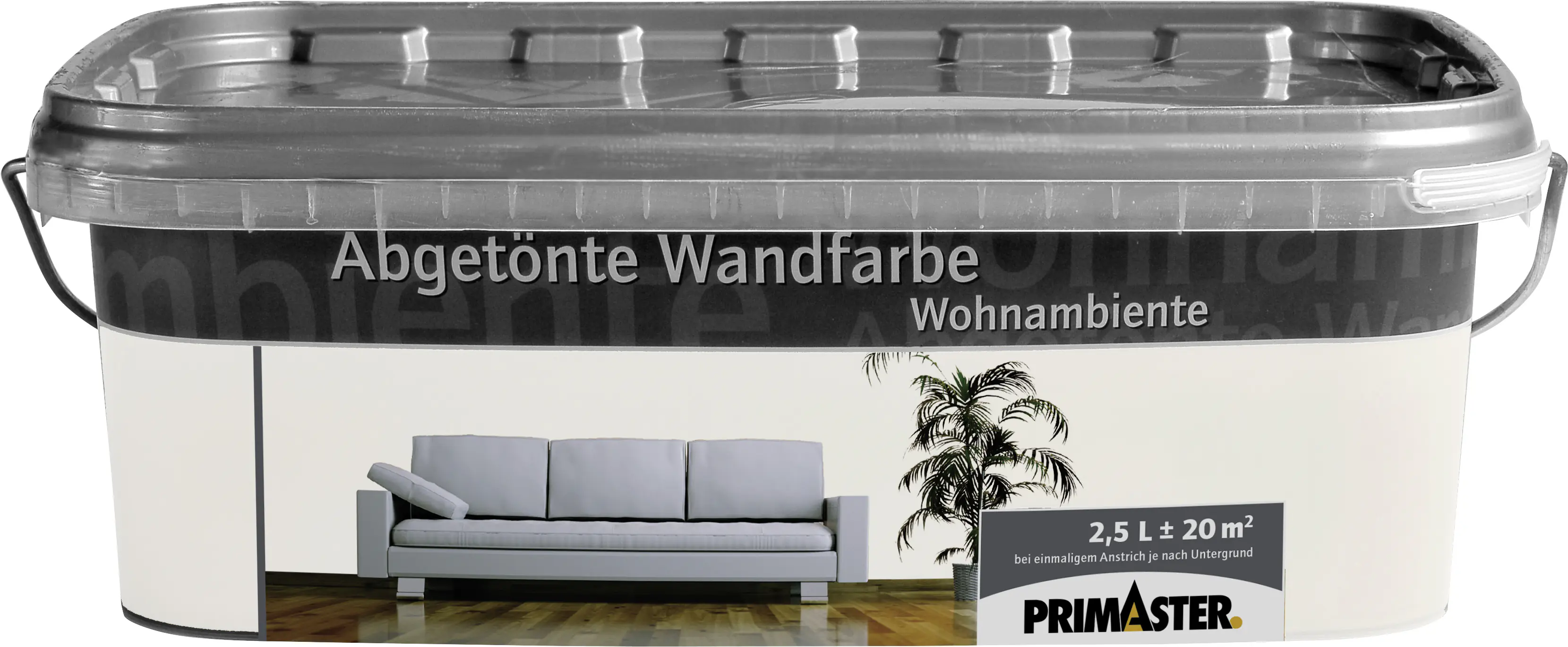 Primaster Wandfarbe Wohnambiente 2,5 L milch