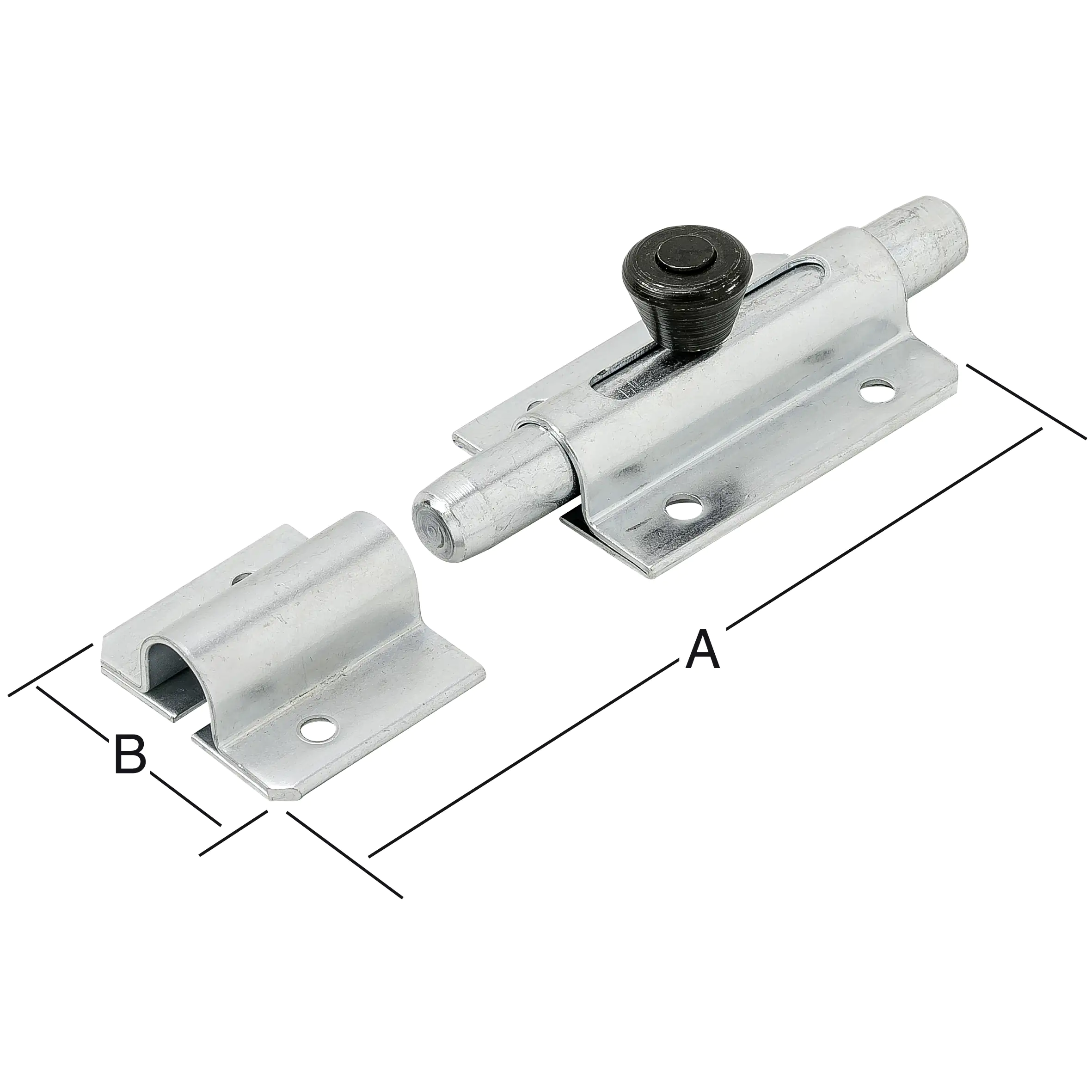 Vormann Bolzen-Knopfriegel verzinkt 120 x 36 mm Vormann Bolzen-Knopfriegel verzinkt 120 x 36 mm