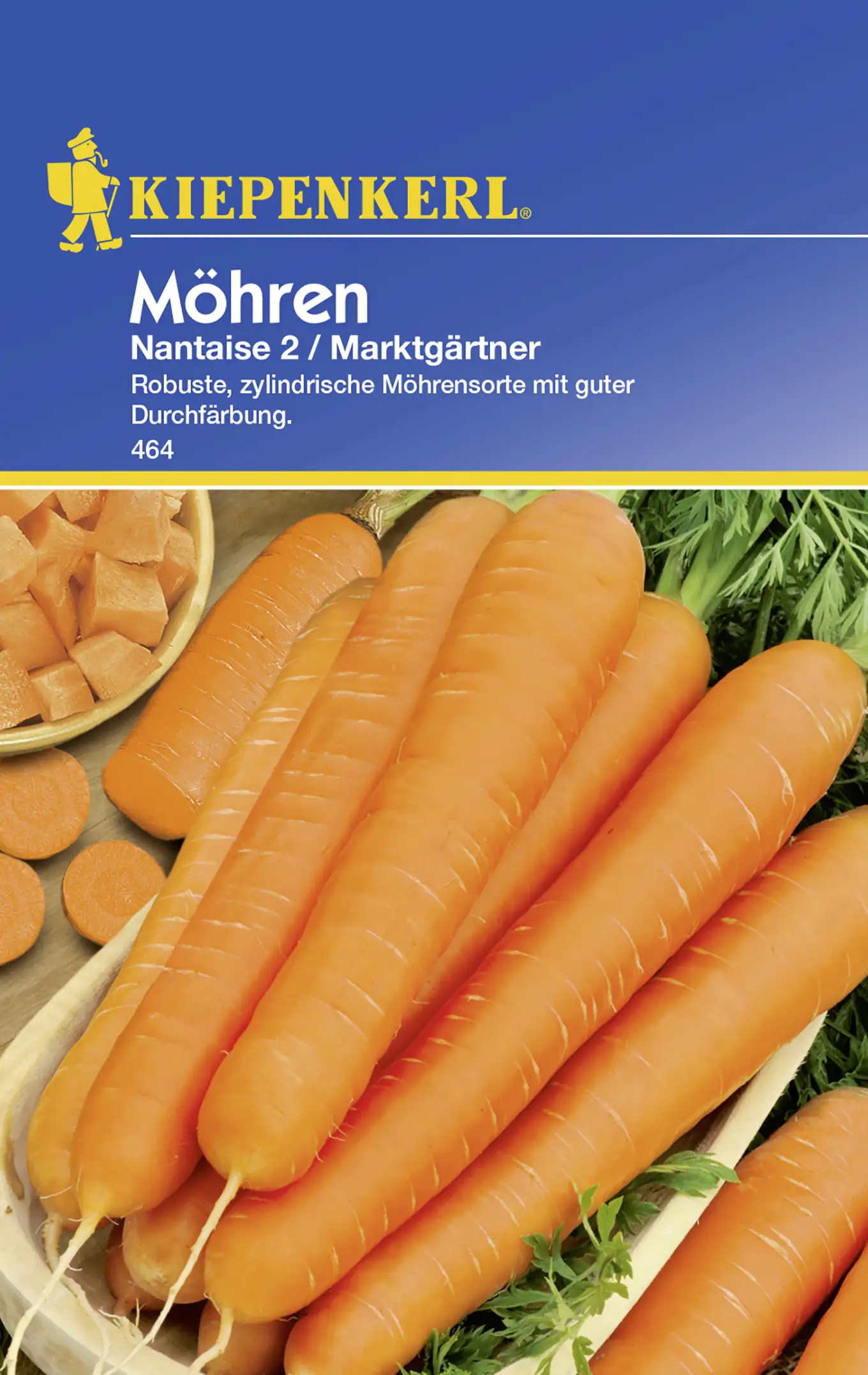 Kiepenkerl Möhre Nantaise 2 Marktgärtner Daucus carota ssp. sativus, Inhalt: ca. 10 lfd. Meter