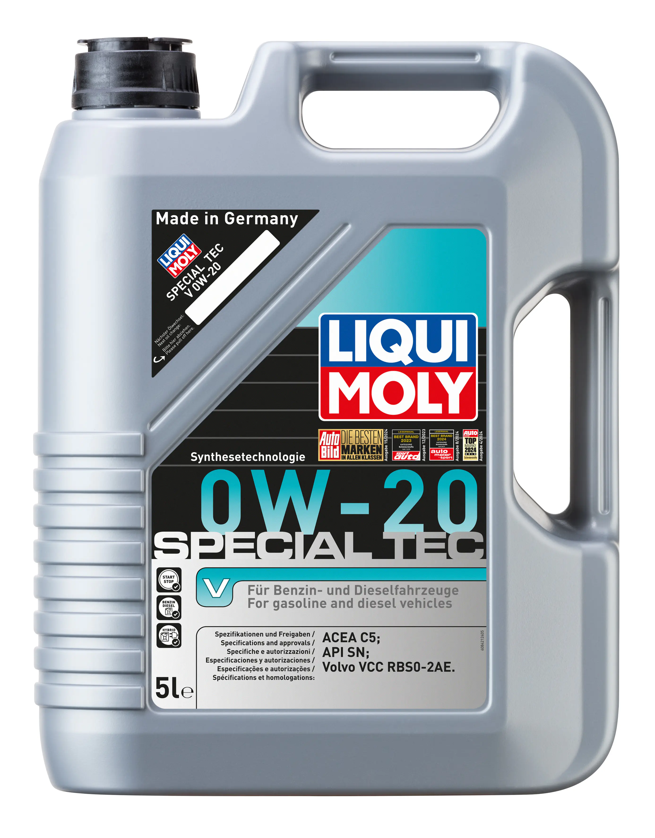 Liqui Moly Motoröl Special Tec V 0W-20 5 L  Liqui Moly Motoröl Special Tec V 0W-20 5 L