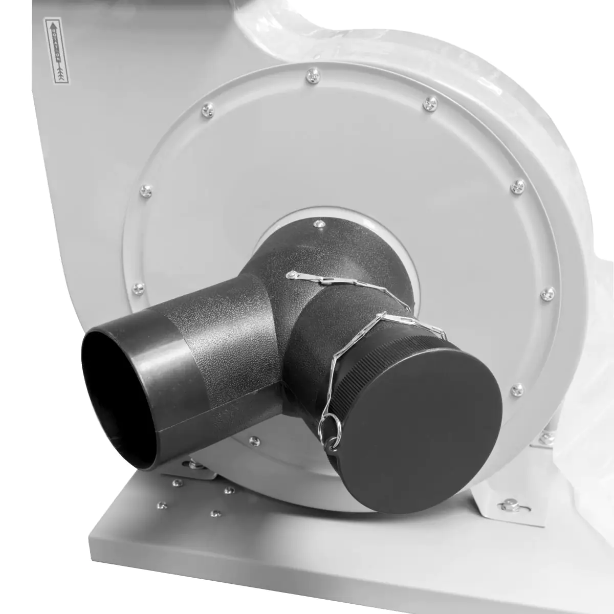 9120039901930_4 Holzmann Absauganlage ABS2480_230V 1500-2250 W inkl. Anschlussverteiler