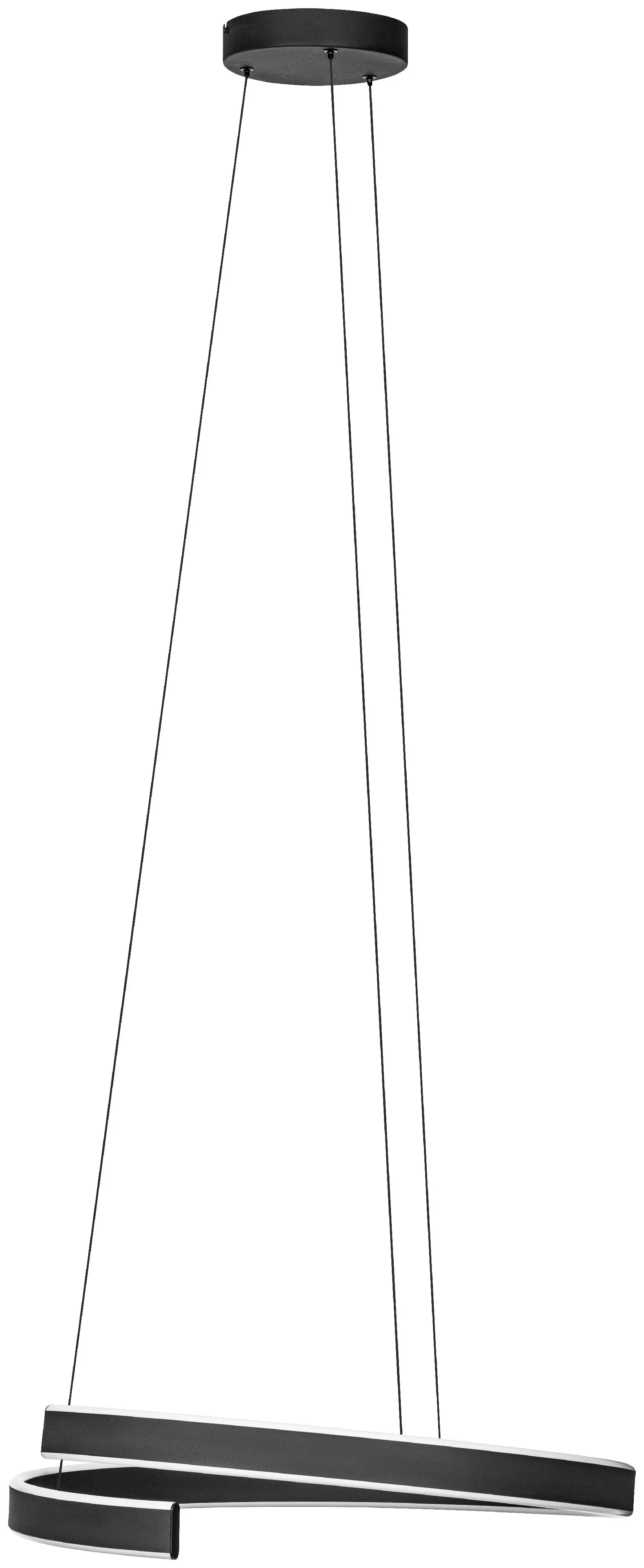 Eglo Connect LED Pendelleuchte Andabaia-Z schwarz 60 x 154 cm