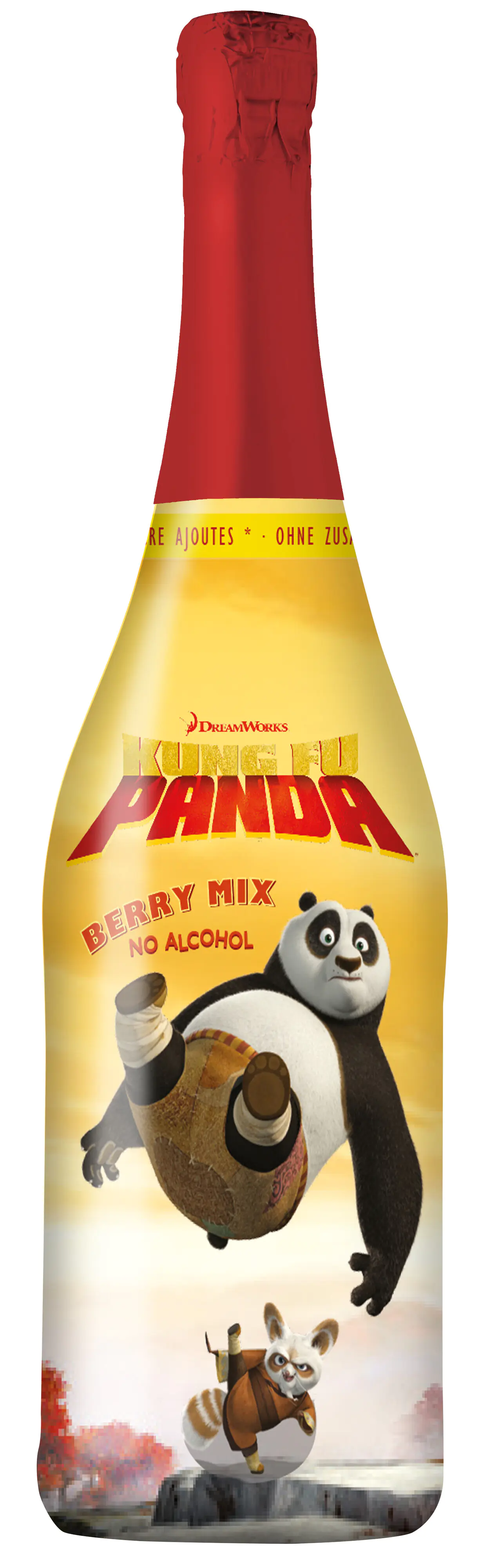 Kipa Sekt Kung Fu Panda Berry Mix alkoholfrei 0,75 l