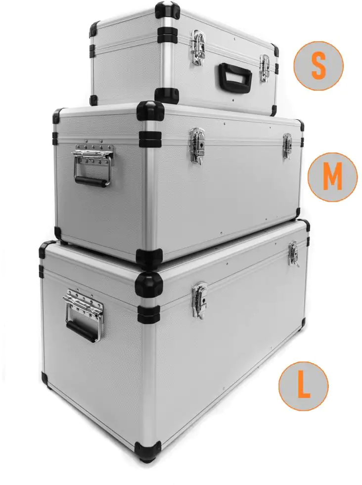TrendLine Mehrzweckbox L Alu 77 x 40 cm unbestückt
