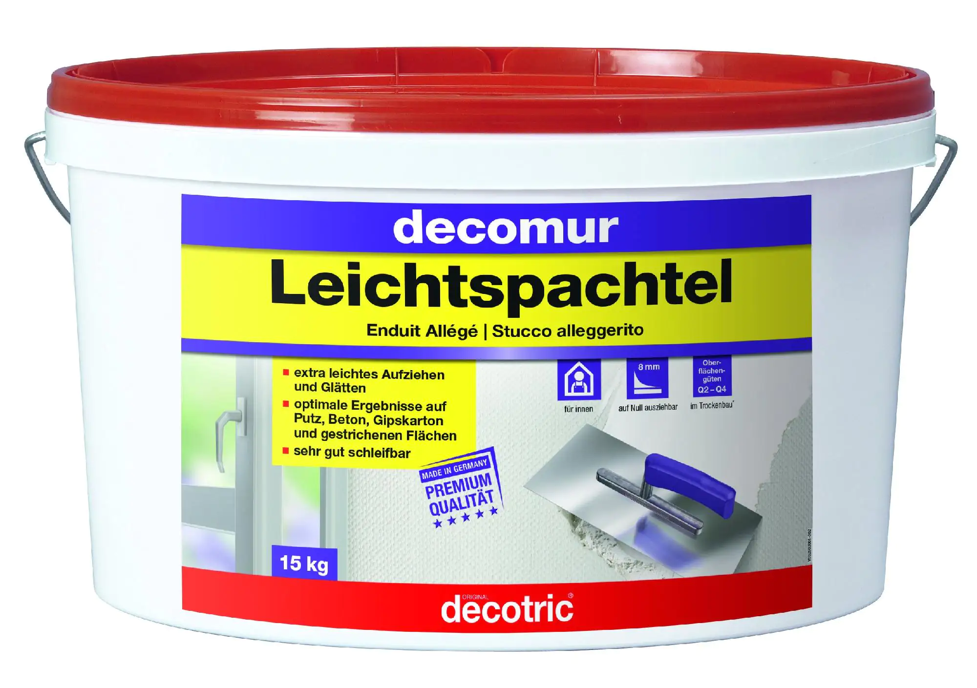 Decotric Decomur Leichtspachtel 15 kg Decotric Decomur Leichtspachtel 15 kg