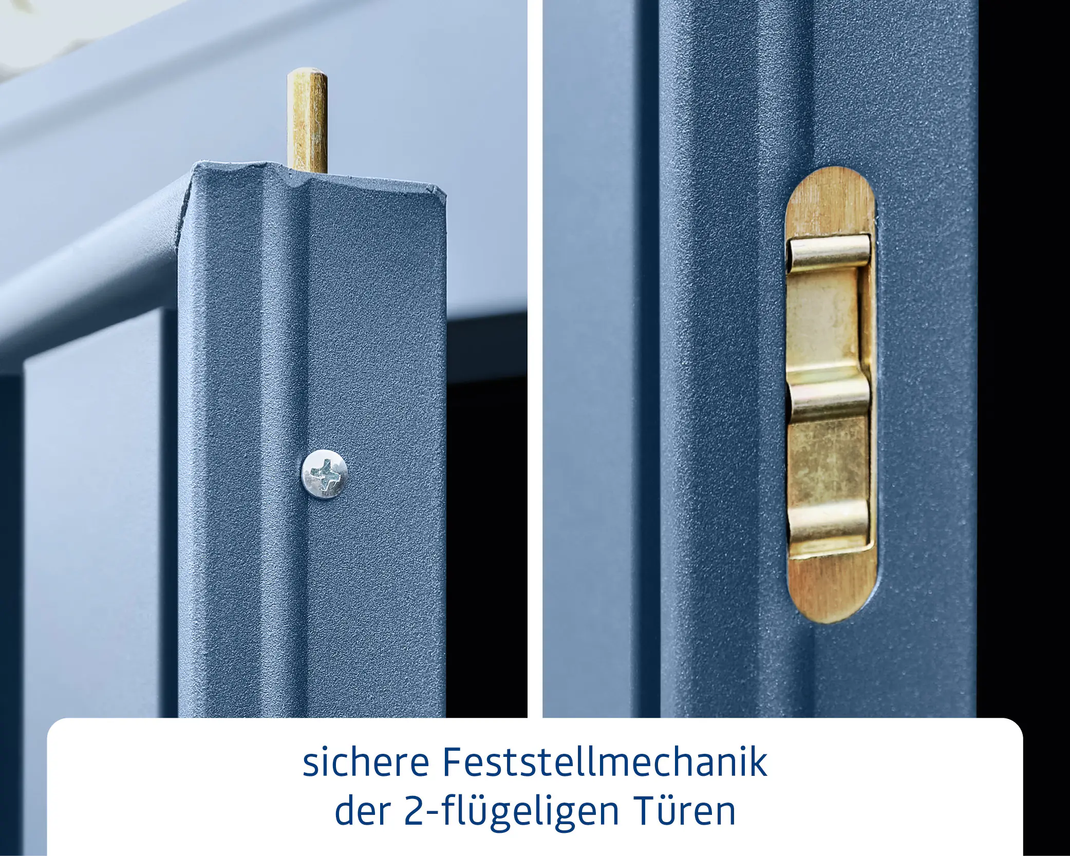 EcoStar Gerätehaus Trend-P Typ 3 312,7 x 283,4 x 232,3 cm taubenblau