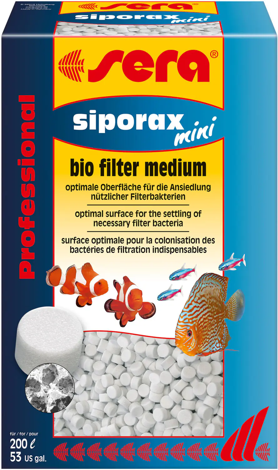 Sera Aquariumfiltermedium siporax mini Professional 270 g