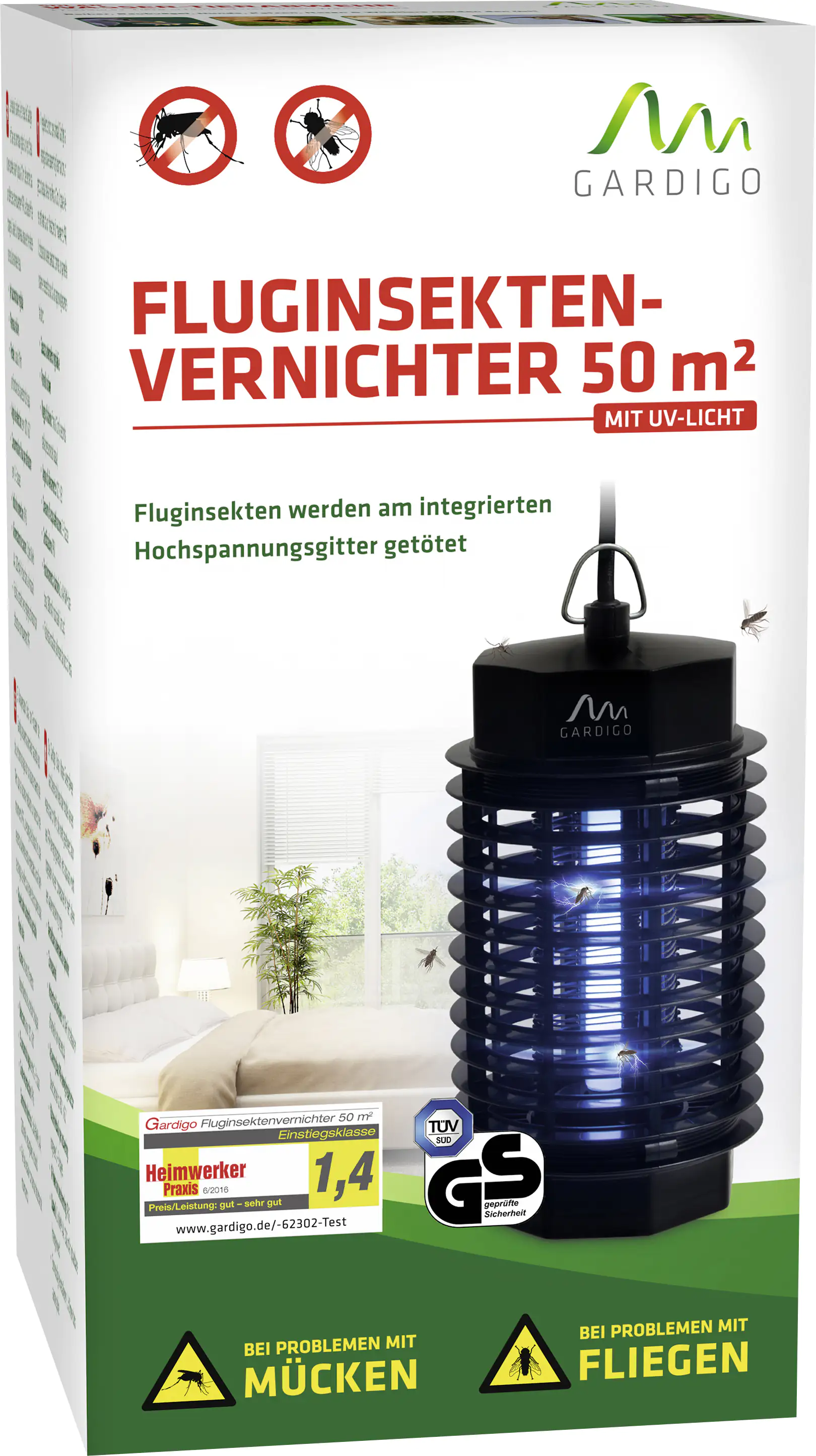Gardigo Fluginsektenvernichter 50 m²