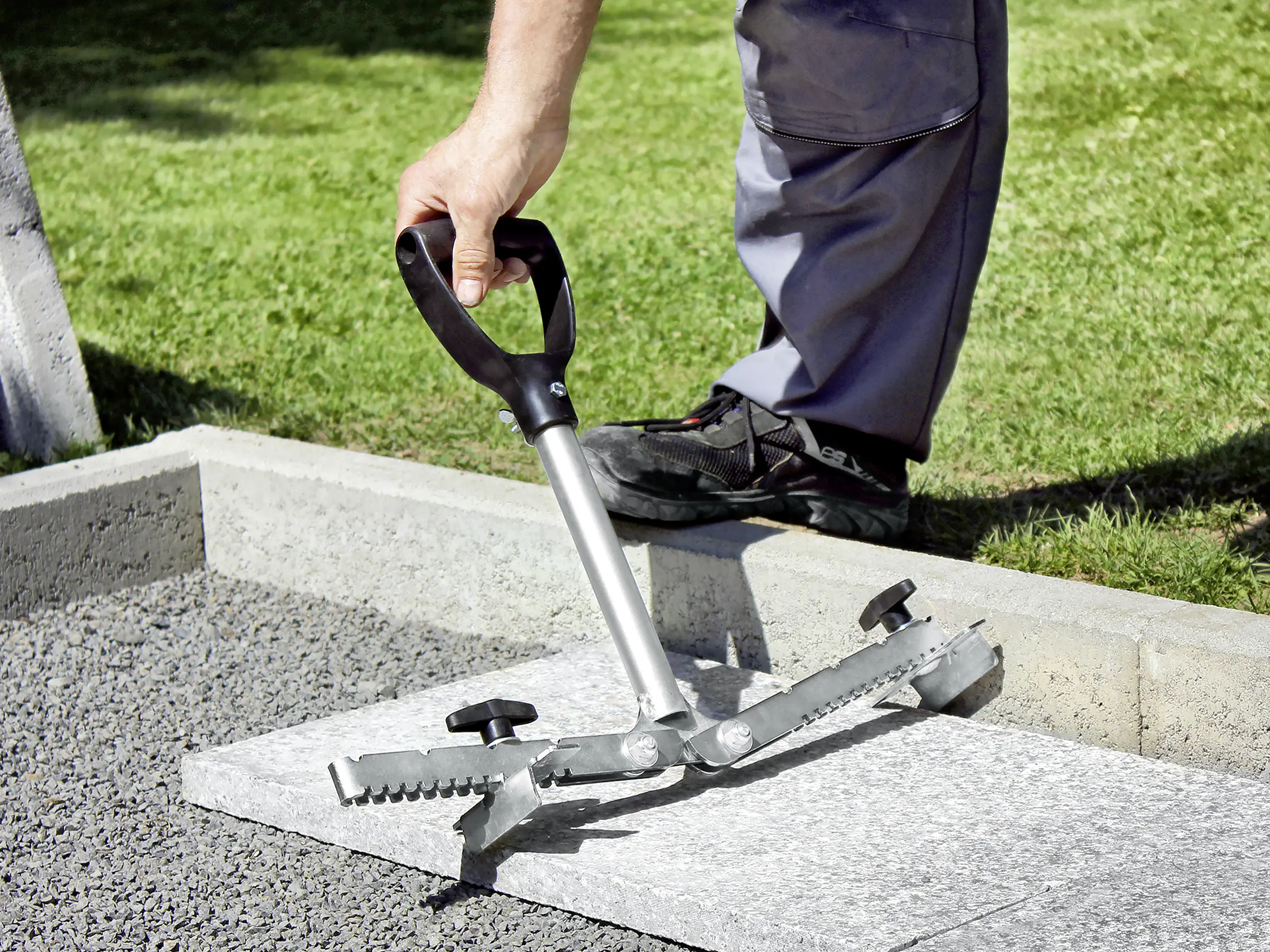 Langfit Plattenheber 30 - 50 cm Tragkraft 60 kg