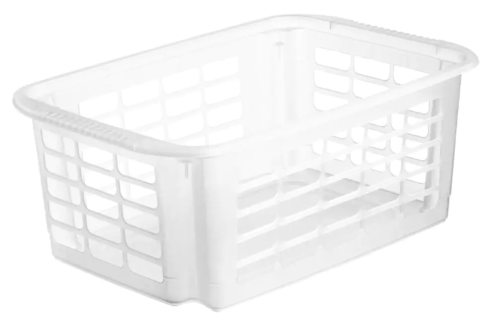 Rotho Drehstapelkorb Reverso medium 10 L transparent