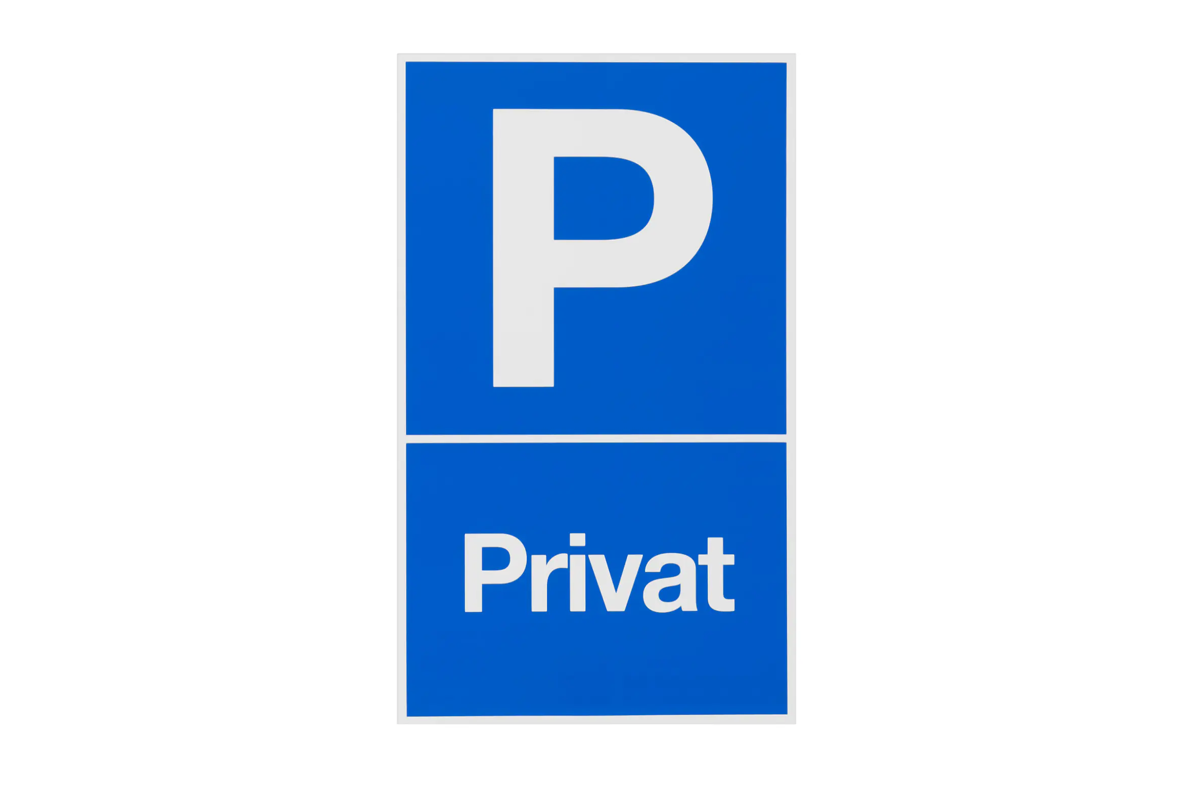 Conmetall Hinweisschild Parkplatz-Privat 25 x 15 cm