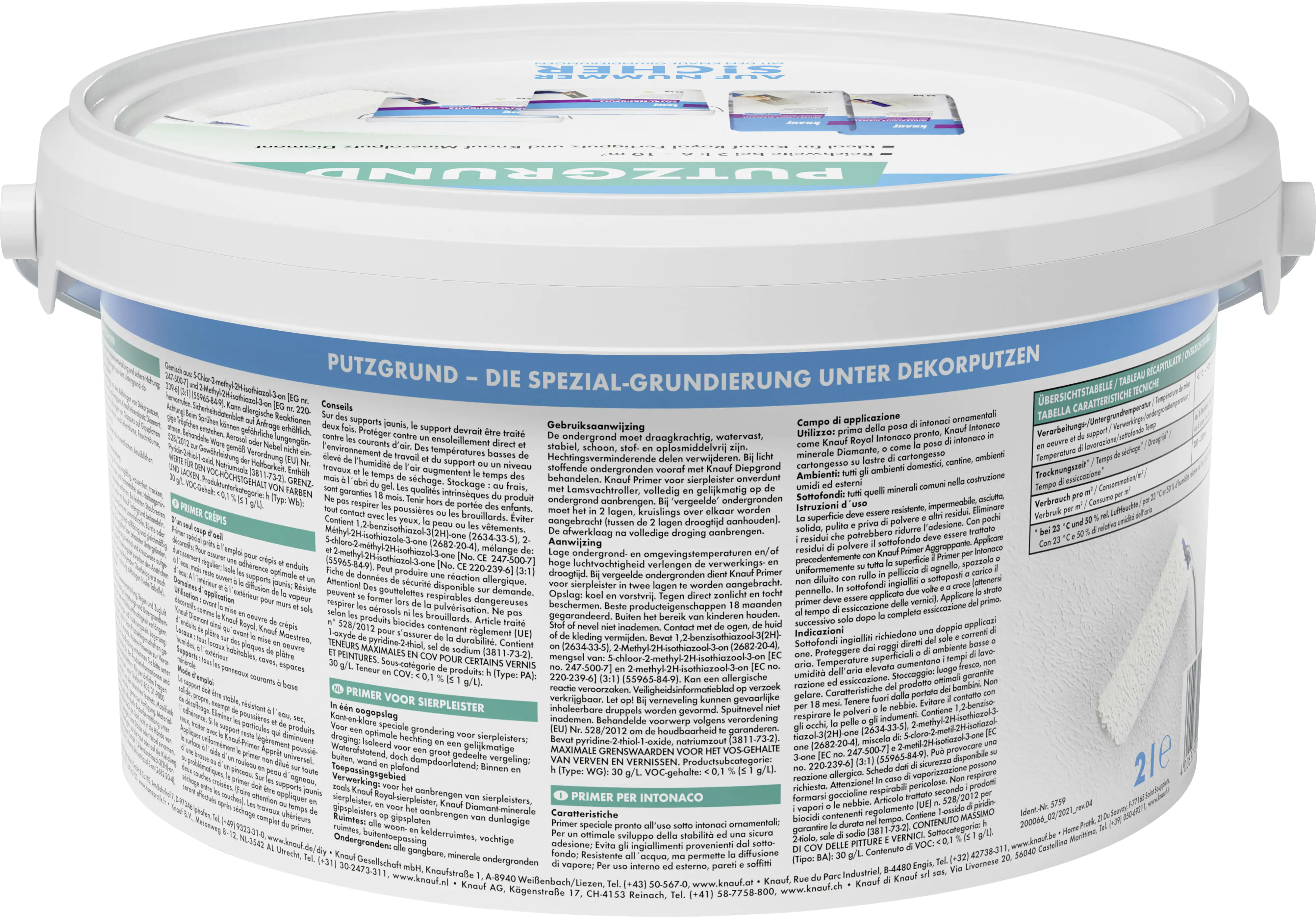 Knauf Putzgrund 2 l Knauf Putzgrund 2 l