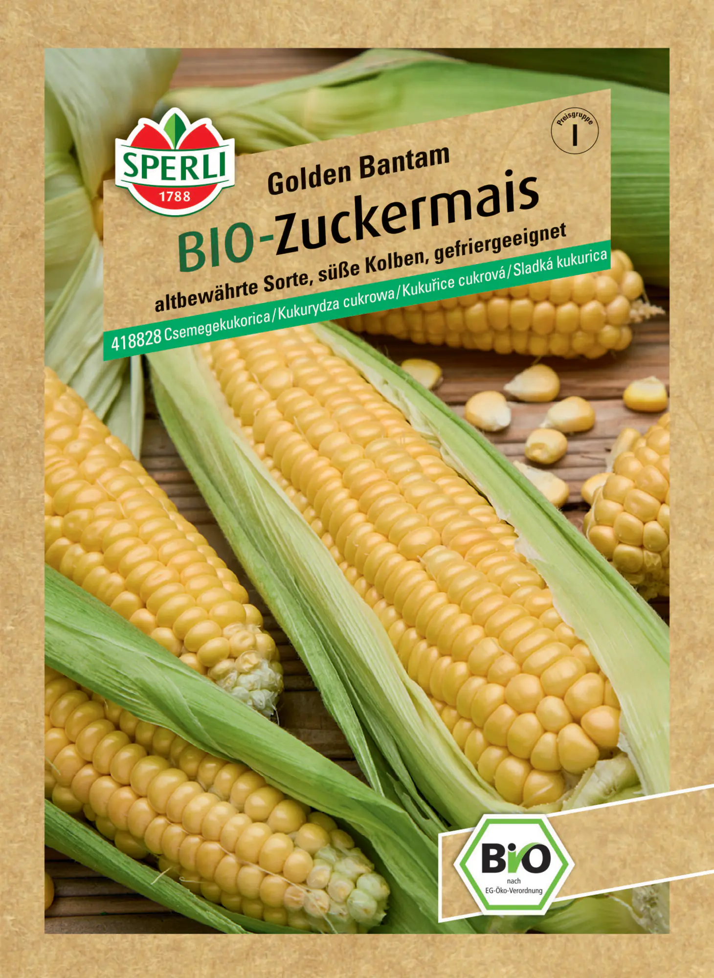 Sperli BIO Zuckermais