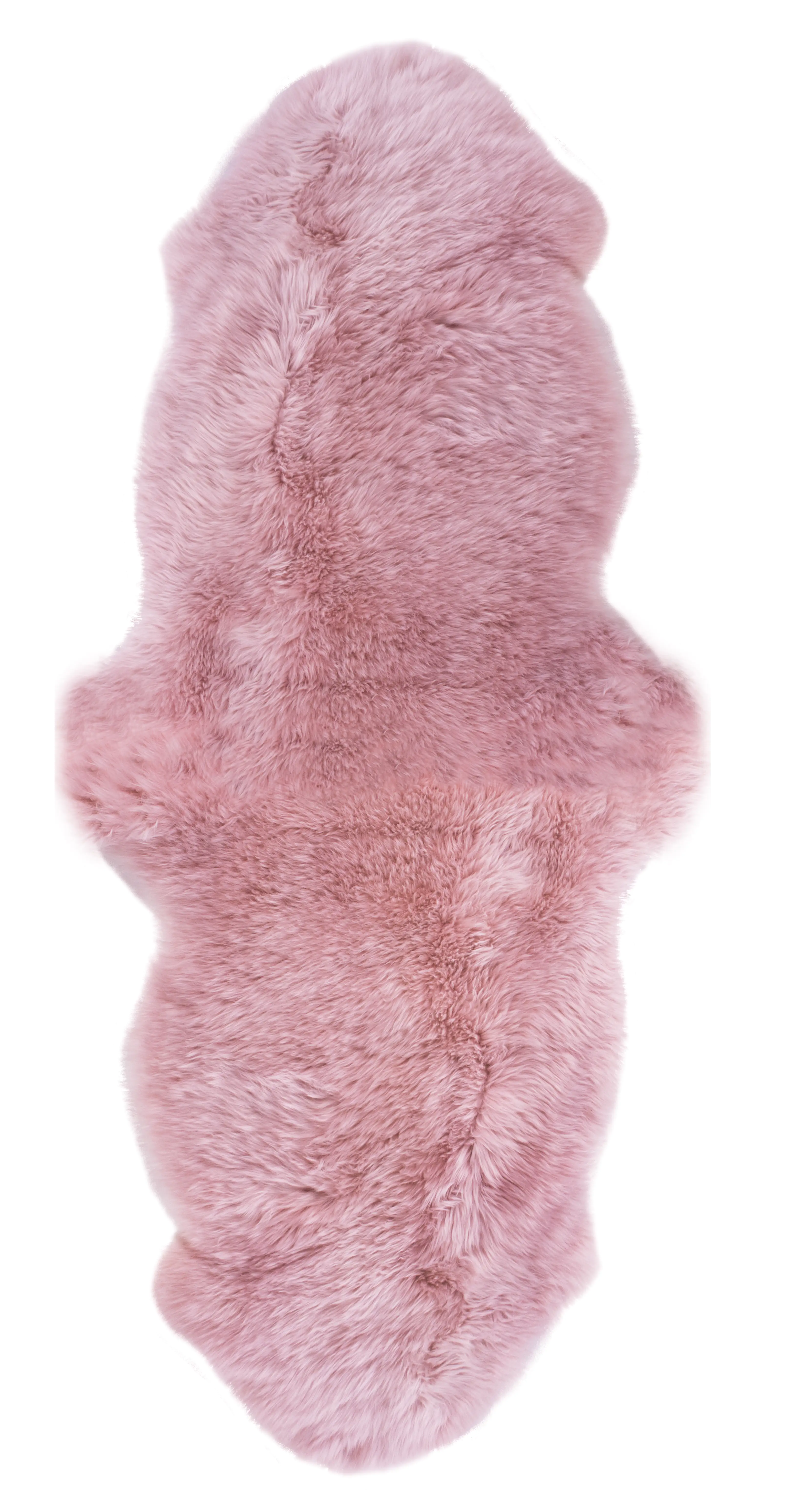 4002398255990 Schaffell Double altrosa altrosa, 60 x 160 cm