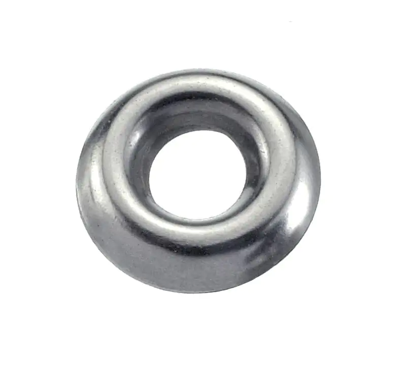 Schraubenrosetten 13,0 x 5 mm, 30 Stück, Edelstahl