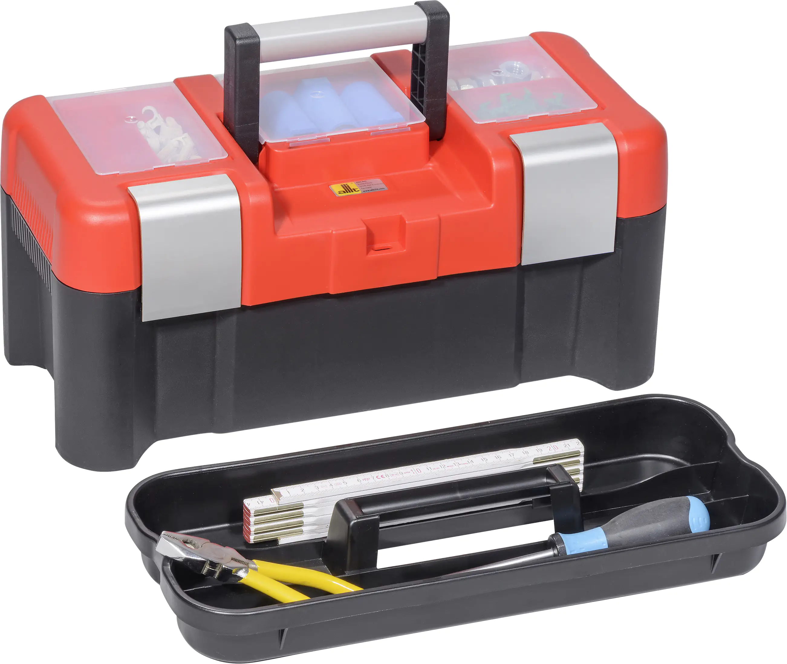 Allit Profi-Werkzeugkoffer PP McPlus Alu 17.8 ohne Inhalt Allit Profi-Werkzeugkoffer PP McPlus Alu 17.8 ohne Inhalt