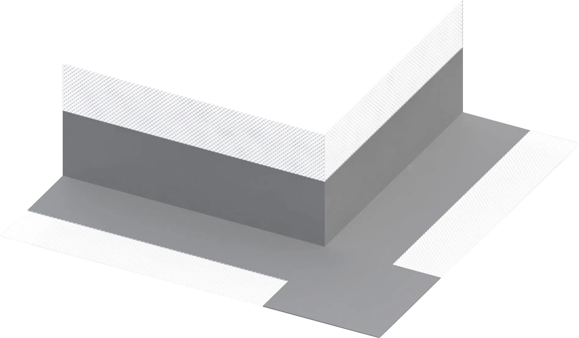 alfer Aussenecken 125 mm 125 x 162.5 mm PVC (Kunststoff) glatt grau alfer Aussenecken 125 mm 125 x 162.5 mm PVC (Kunststoff) glatt grau