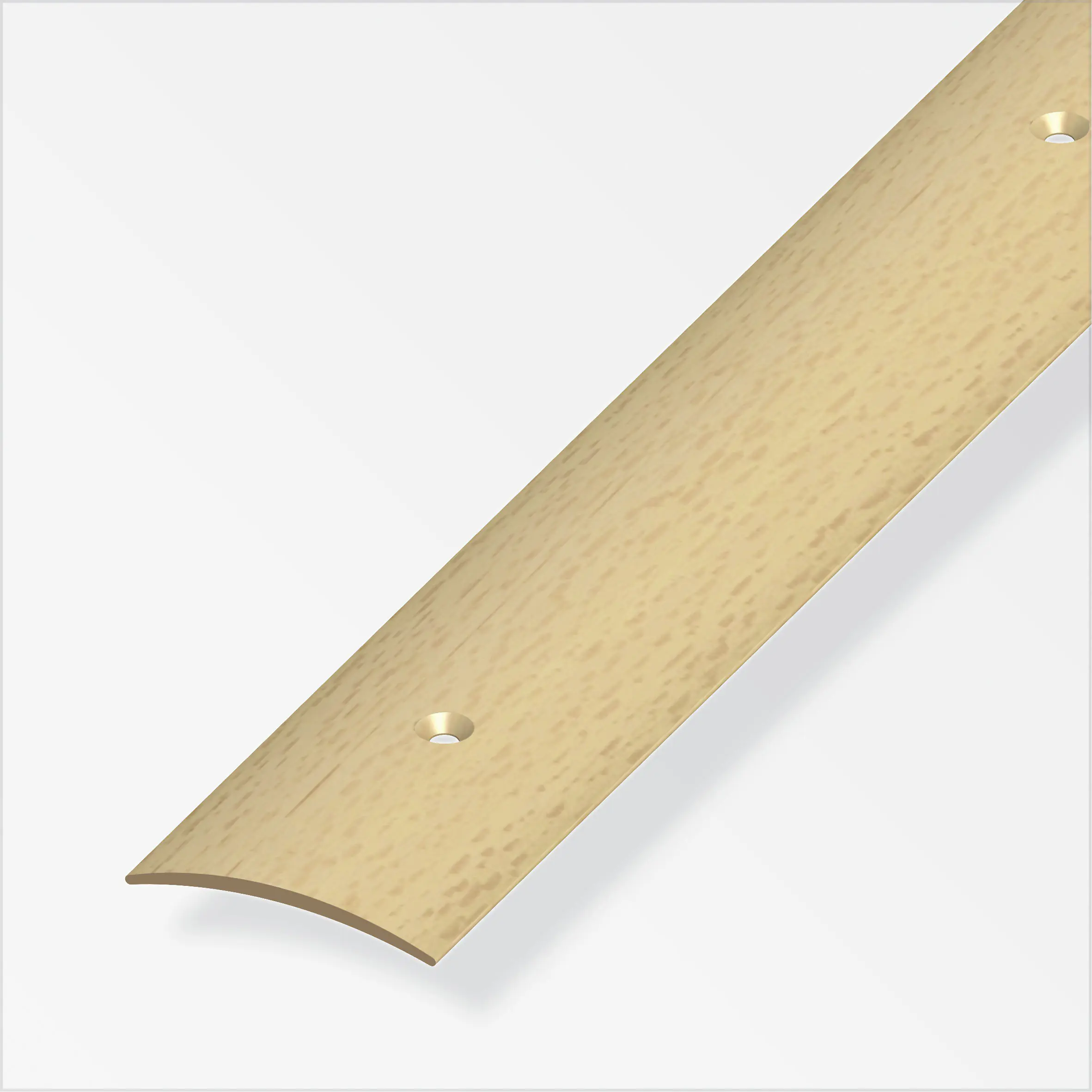 alfer Übergangsprofil 1 m, 30 x 5 mm PVC (Kunststoff) glatt buche