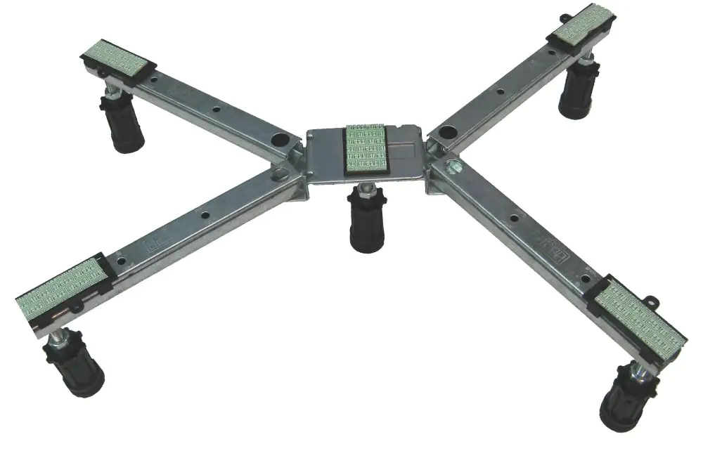 Mepa Montagefuss BW-5 Maxi für Stahl- und Acrylduschwannen