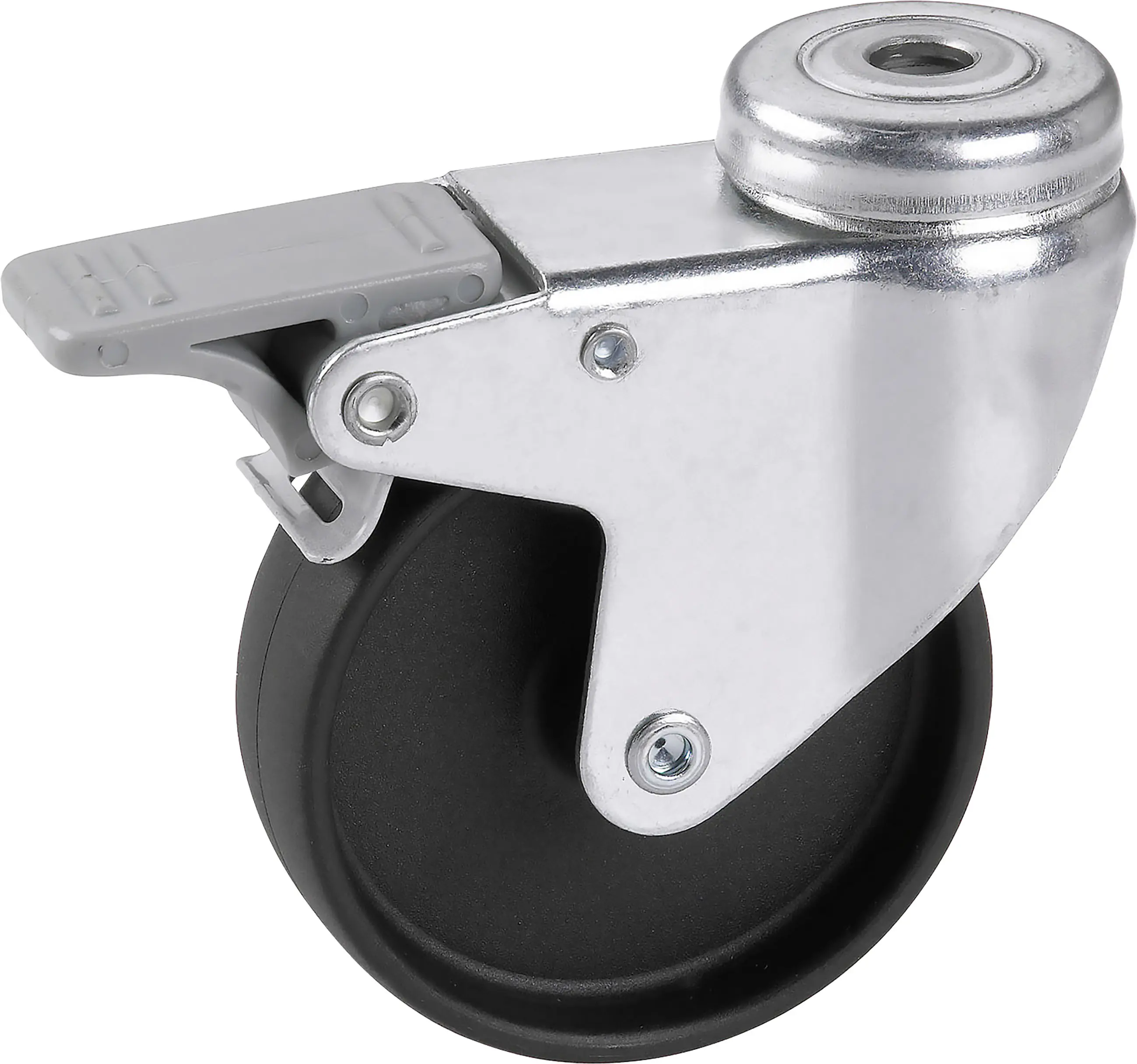 Apparate-Lenkrolle mit Totalfeststeller 50 x 19 mm Tragkr. 35 kg