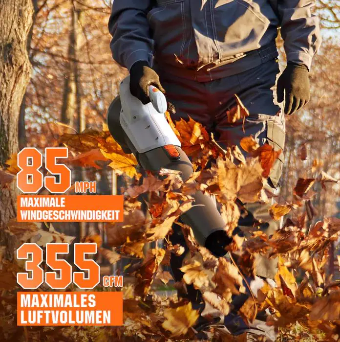 Litheli Akku-Laubbläser Handy+ U20 Inklusive 1 × SE-Akku 2,0 Ah