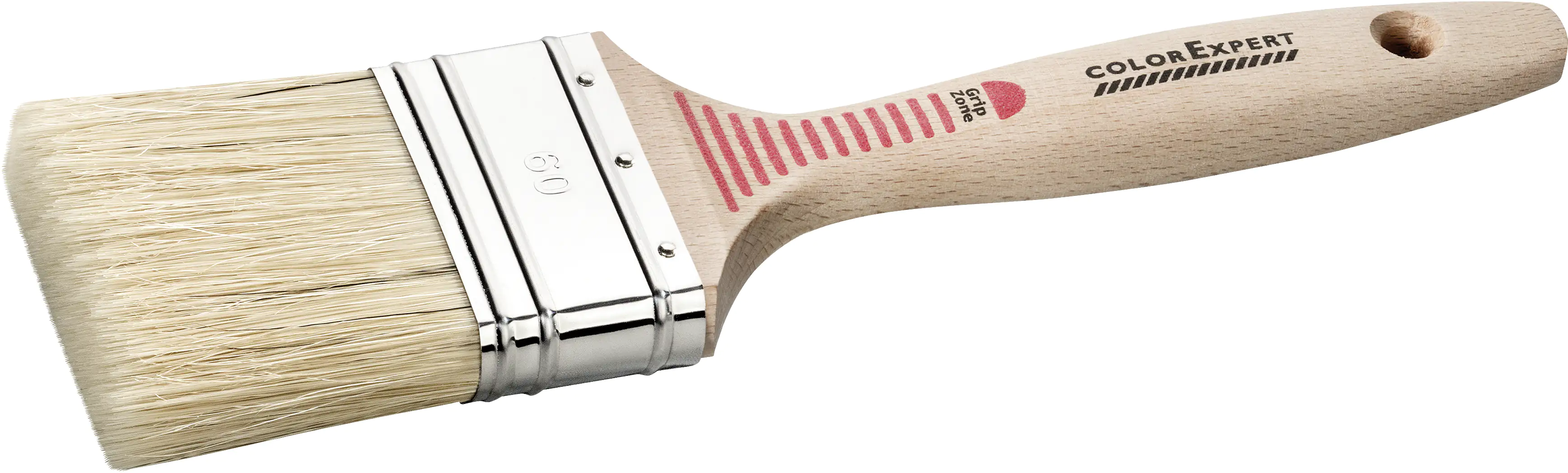 Color Expert Flachpinsel 60 mm helle Borsten GripZone