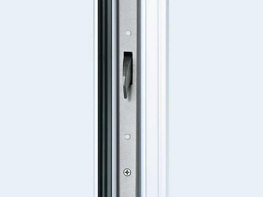 Panto Nebeneingangstür Kunststoff Premium SMK510 98 x 198 cm DIN L weiß Panto Nebeneingangstür Kunststoff Premium SMK510 98 x 198 cm DIN L weiß