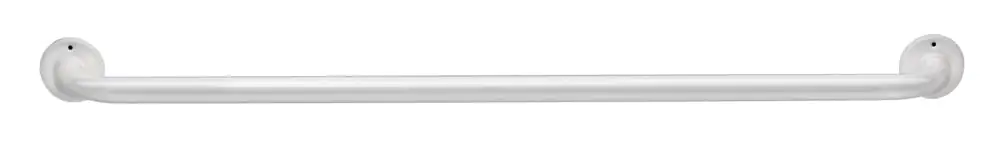 Cornat Badetuchhalter Messing, weiß