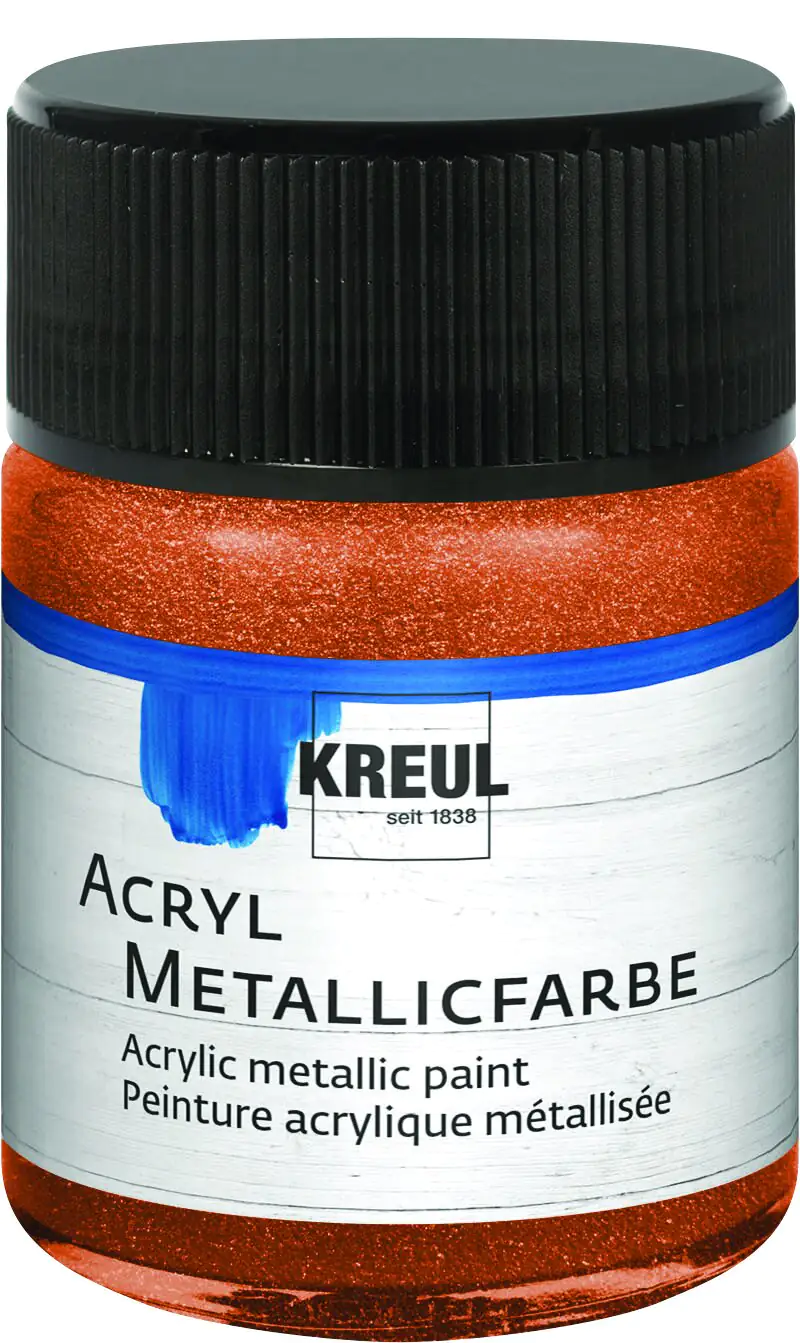 Kreul Acryl Metallicfarbe kupfer 50 ml