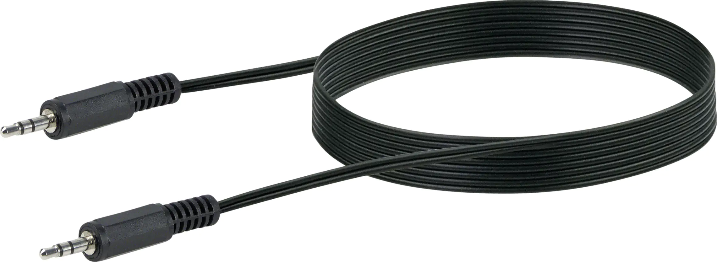 Schwaiger Audio Anschlusskabel TFS3150 533 Klinke schwarz, 1,5m, 1x 3,5mm Klinken Stecker / 1x 3,5mm