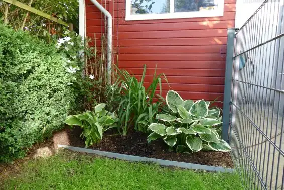 TrendLine Rasenkante Metall 1,19 m x 13 cm verzinkt - 4 Stück