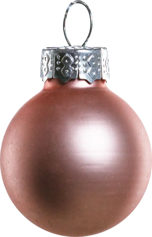 4333692643030_08 TrendLine Mini-Christbaumkugeln aus Glas Ø 2,5 cm gold-rose 100 Stück