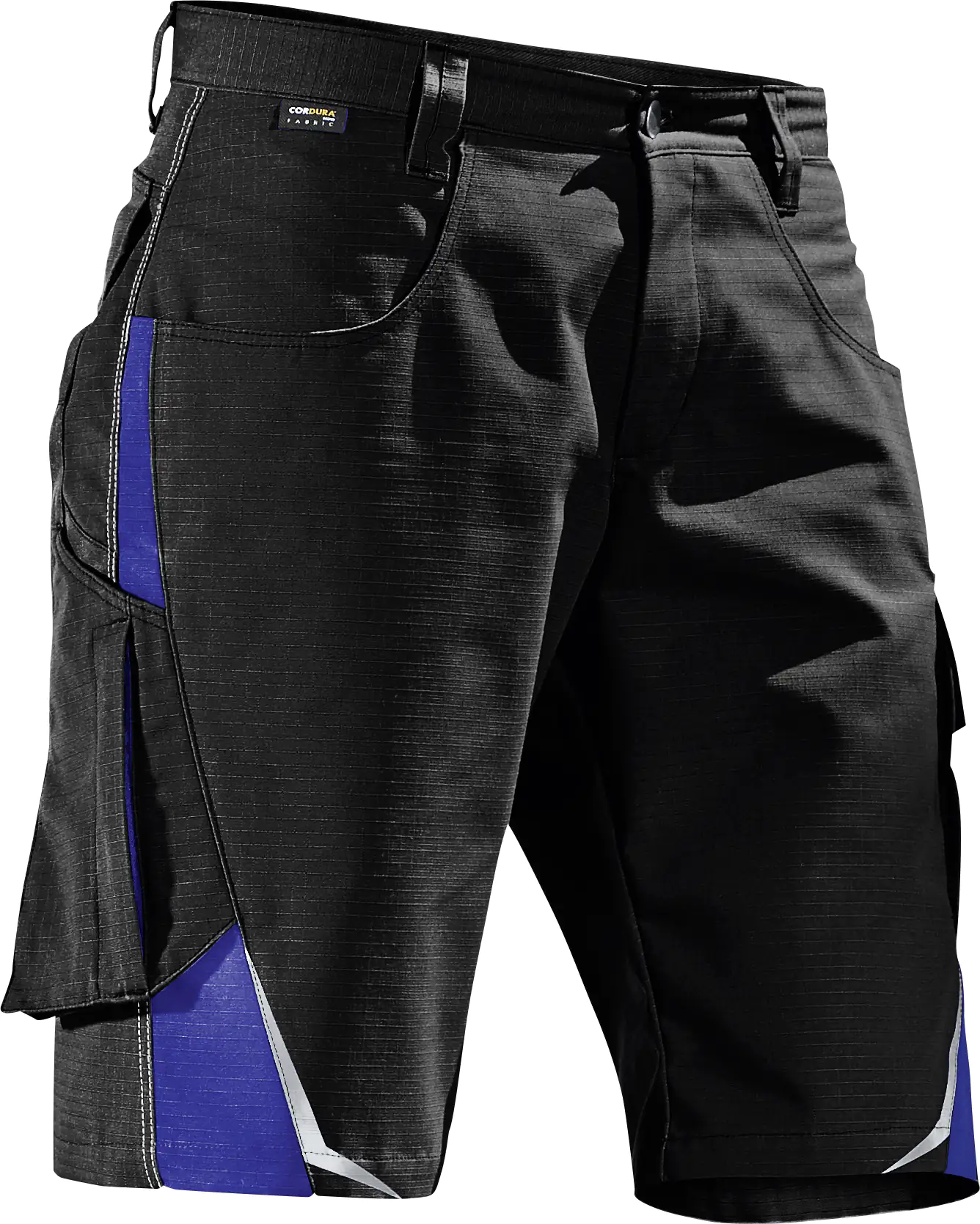 Kübler kurze Arbeitshose schwarz/blau