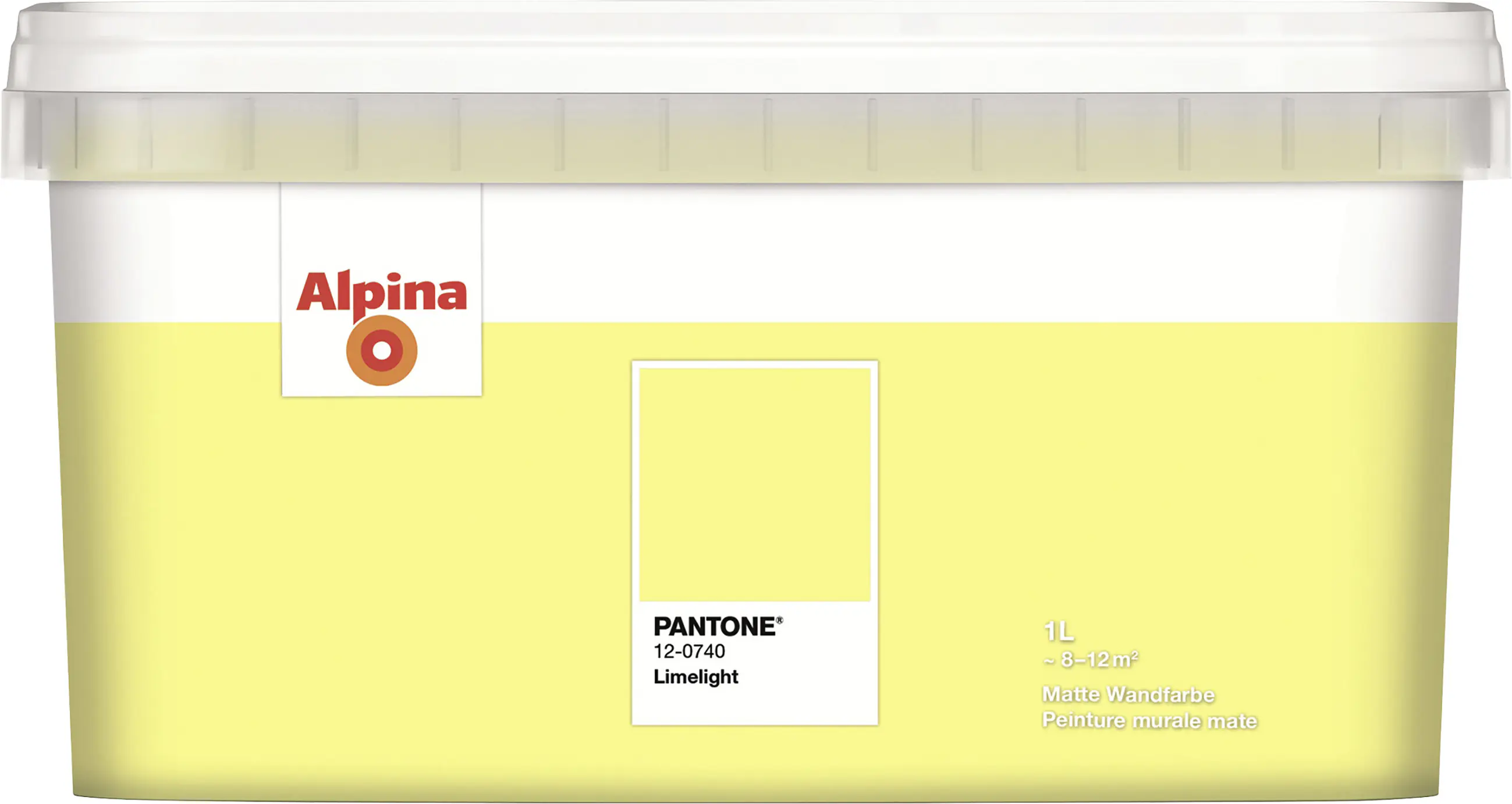 Alpina Wandfarbe Pantone matt limelight 1 L