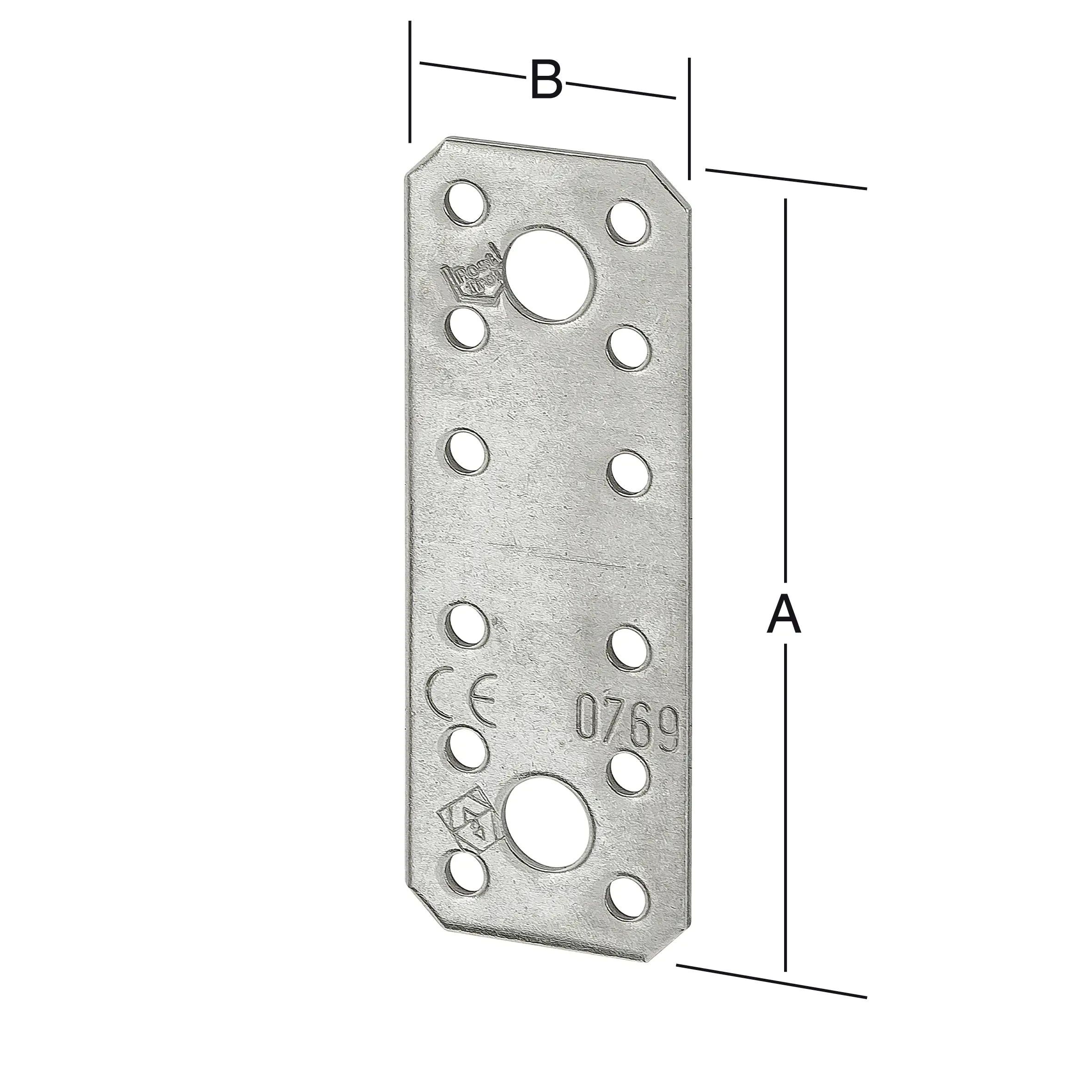 Vormann Flachverbinder 136 x 55 mm