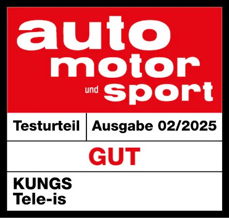 Kungs Tele-is Schneebesen mit Eiskratzer Teleskopstiel