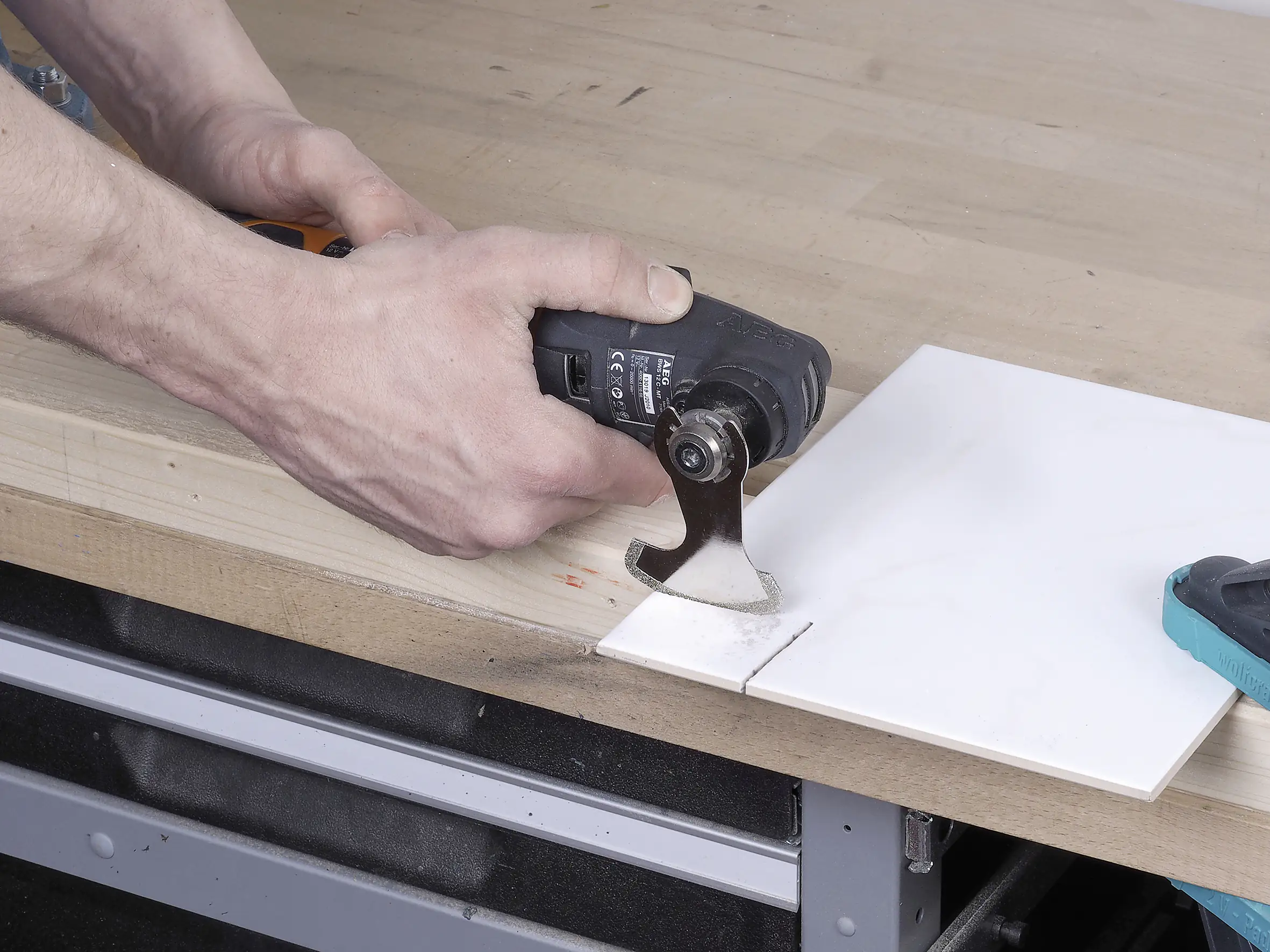 Wolfcraft Sägebeil Diamant für Vibrationssägen 58 mm