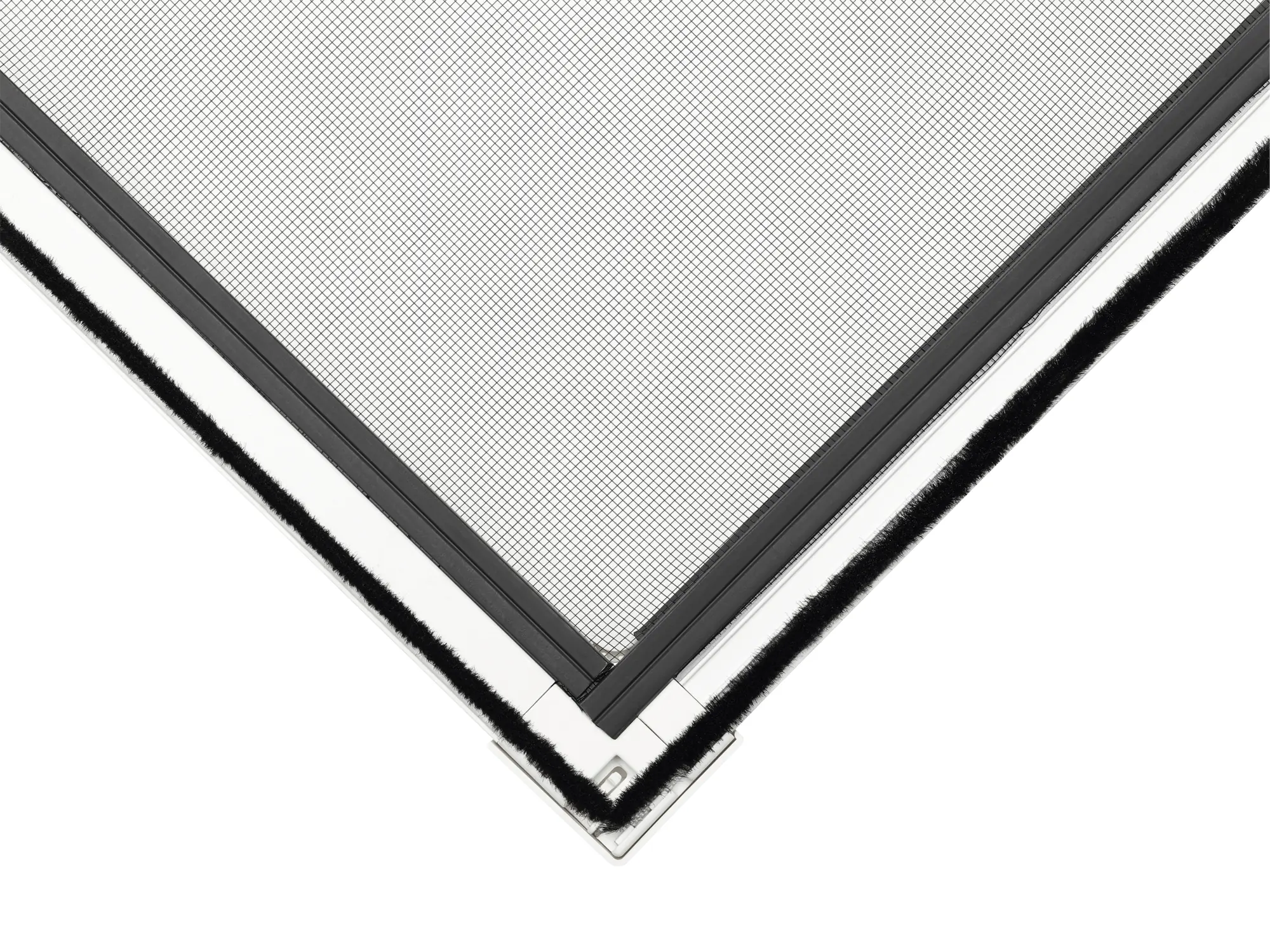 tesa Fliegenschutz-Fenster FALT 80 x 80 - 140 x 140 cm weiß/weiß