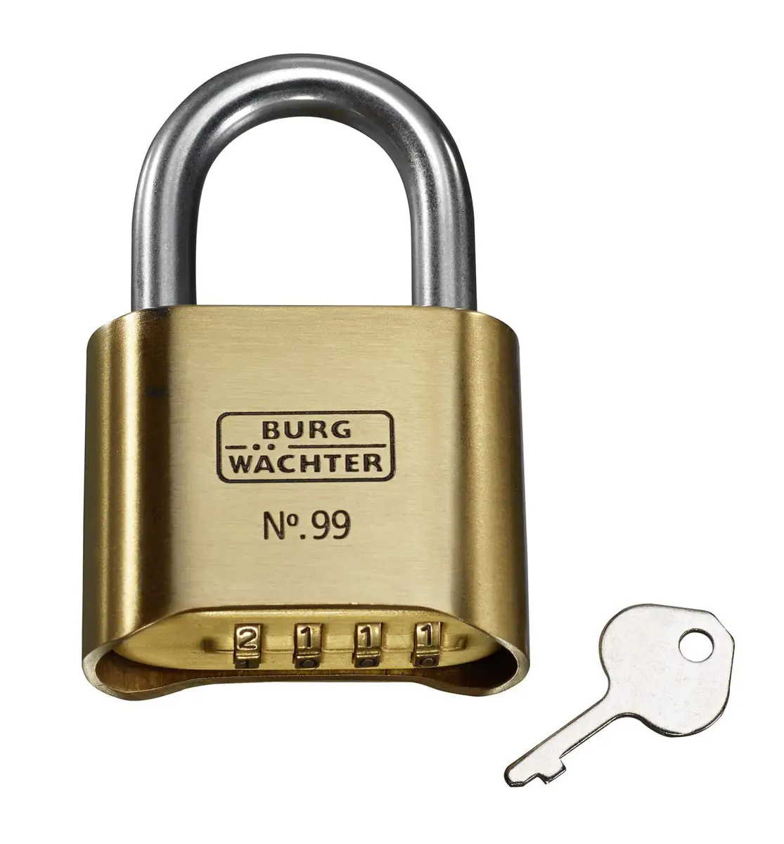 Burg Wächter Zahlenschloss No. 99 Ni 25.0 x 30.0 mm - 1 Stück