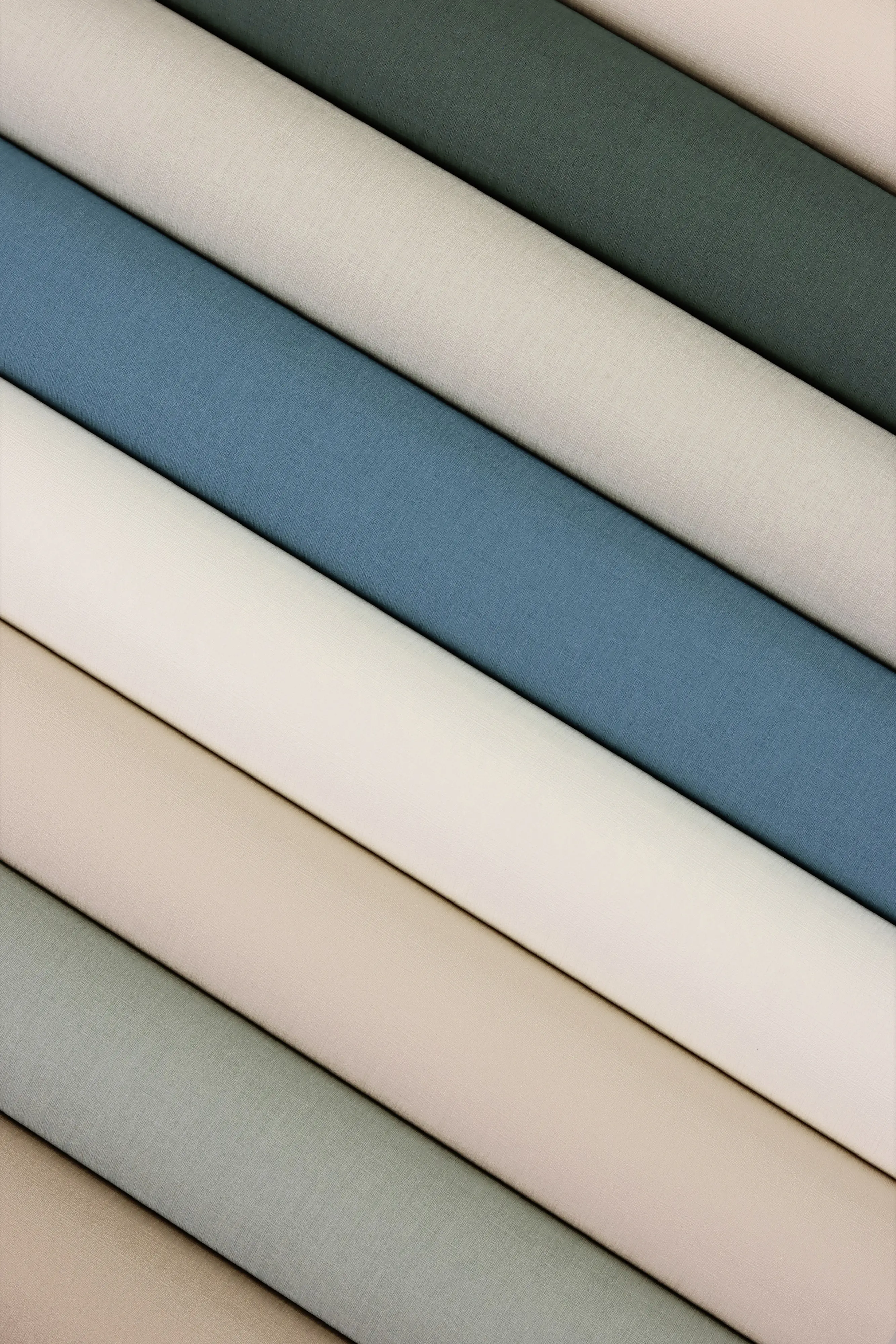 Rasch Vliestapete 690743 Selection, Textilstruktur grün, 10,05 x 0,53 m