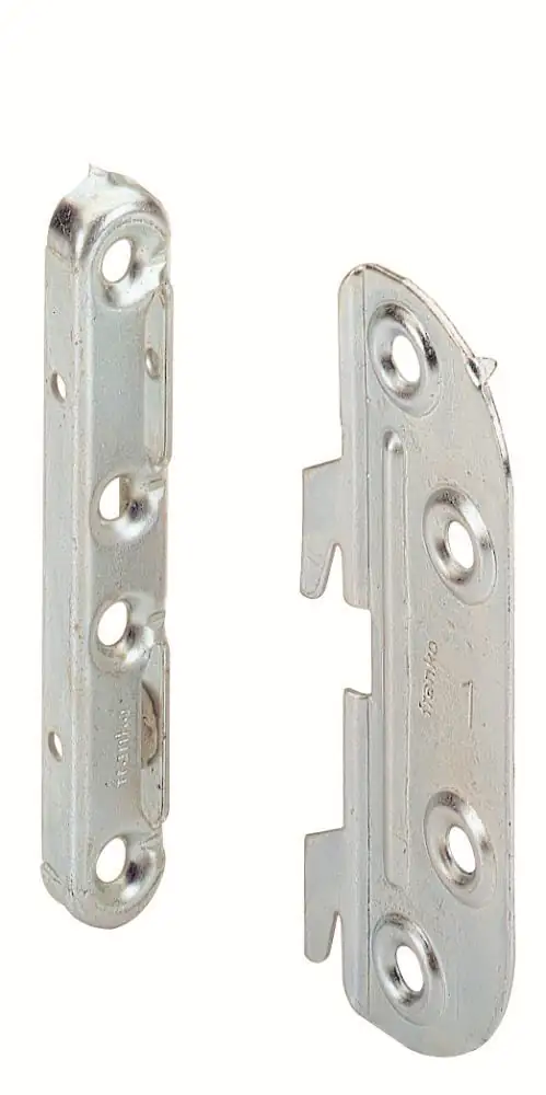 Hettich Bettbeschlag zum Verbinden, verzinkt, 4 Stück Hettich Bettbeschlag zum Verbinden, verzinkt, 4 Stück