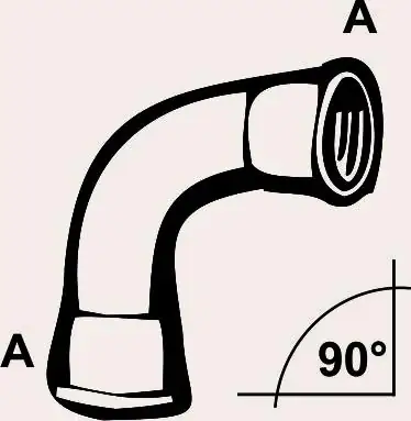 Cornat Temperguss-Bogen 90° 3/4 '' 2 Muffen verzinkt