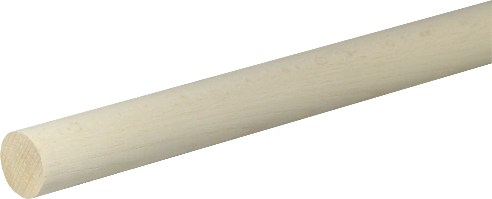 FN Neuhofer Rundstab glatt 100 cm 30 x 30 mm Buche
