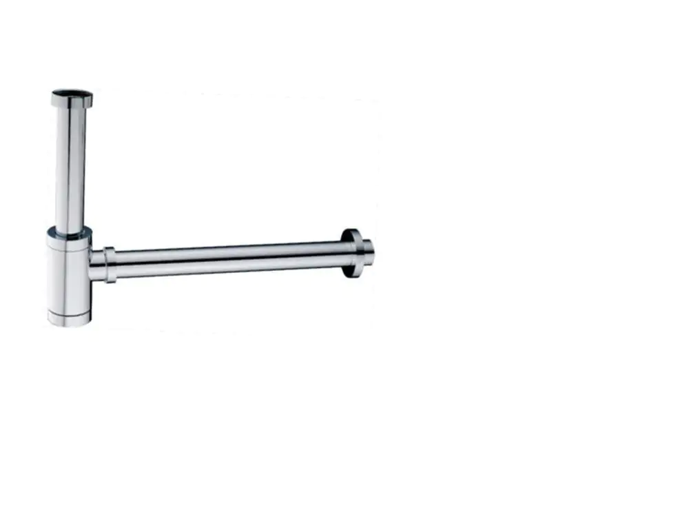 TrendLine Design Flaschensiphon 1 1/4" x 32 mm rund, verchromt