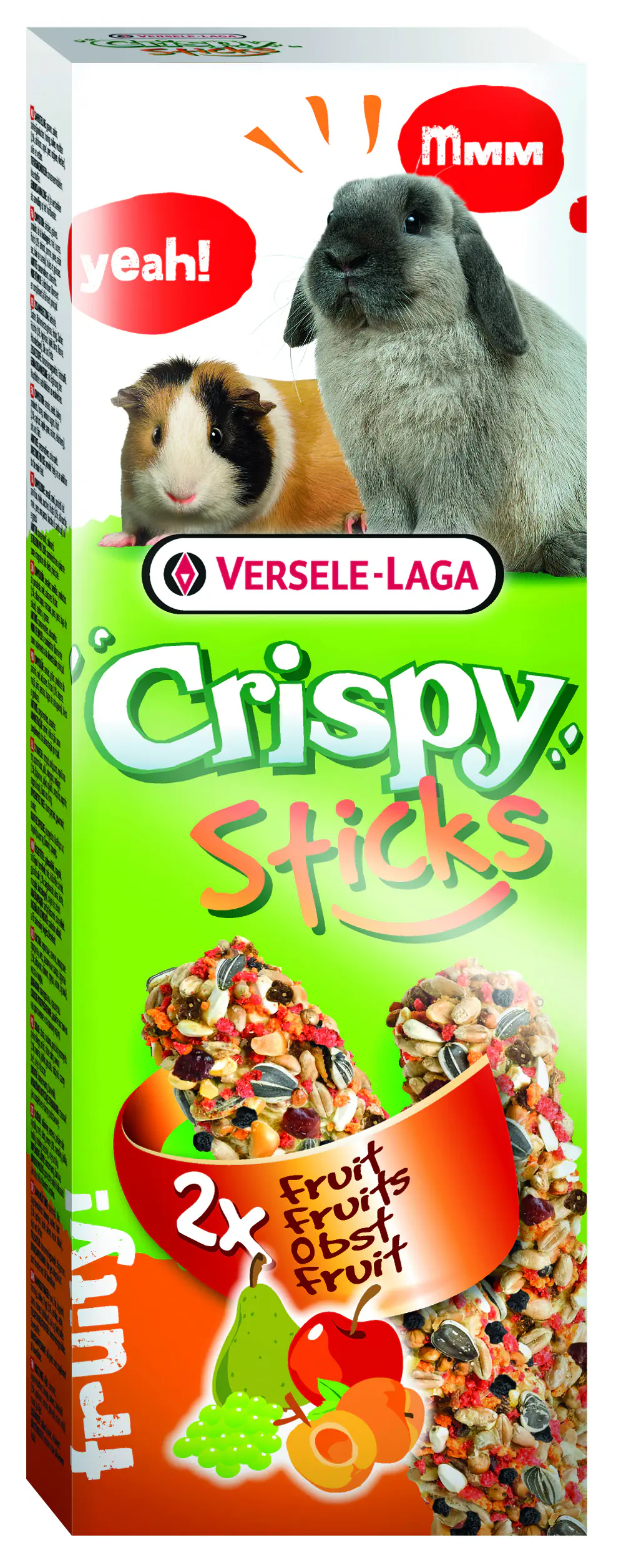 Crispy Sticks Kaninchen-Meerschweinchen Obst 2 Stück 110 g
