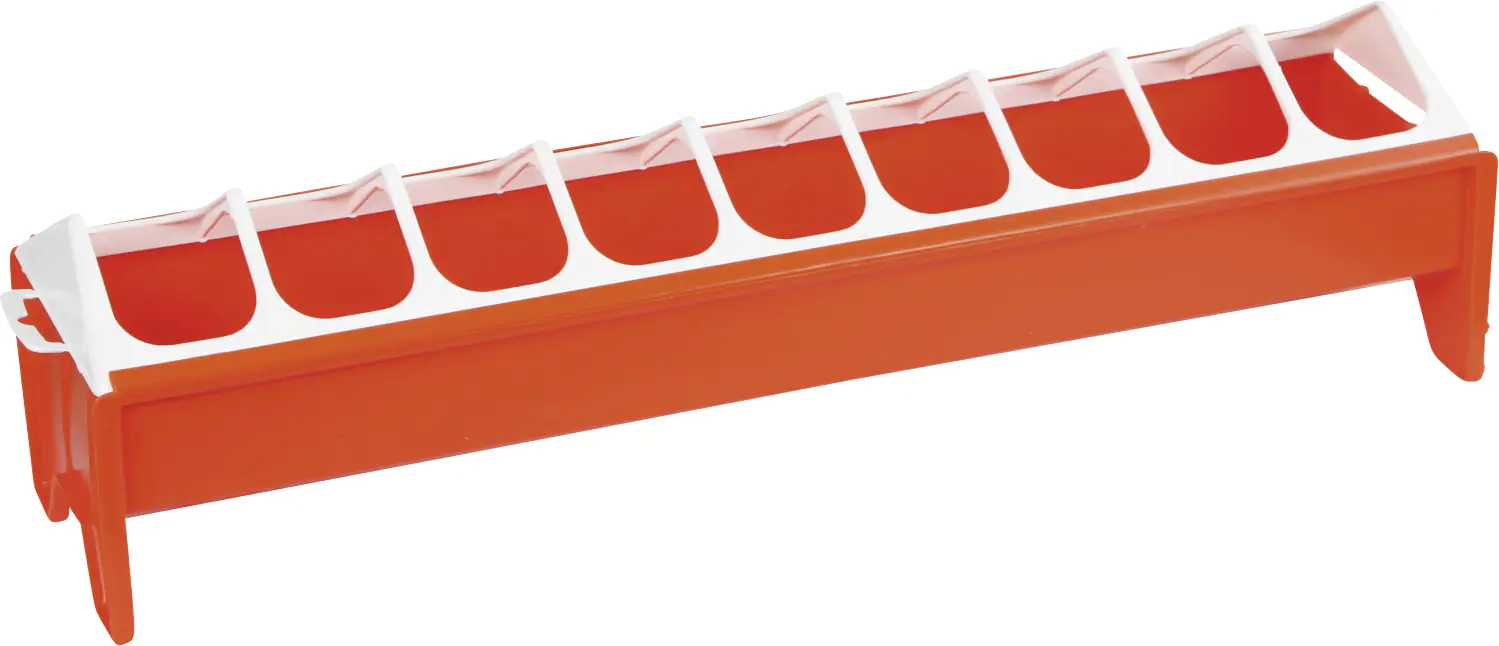 Kerbl Futtertrog für Hennen, Kunststoff, 50x12cm