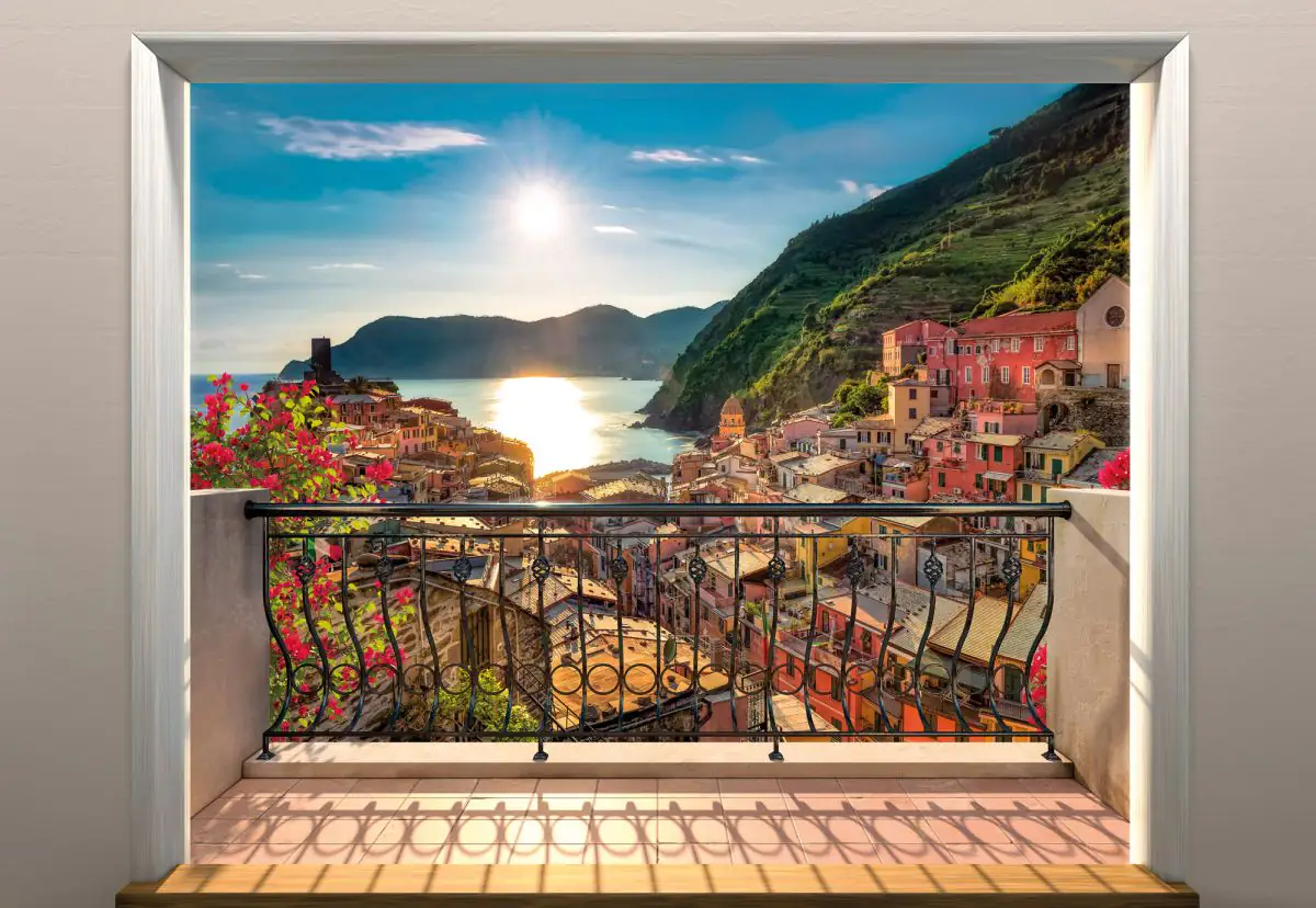 4036834089887 Komar Fototapete Vernazza 368 x 254 cm