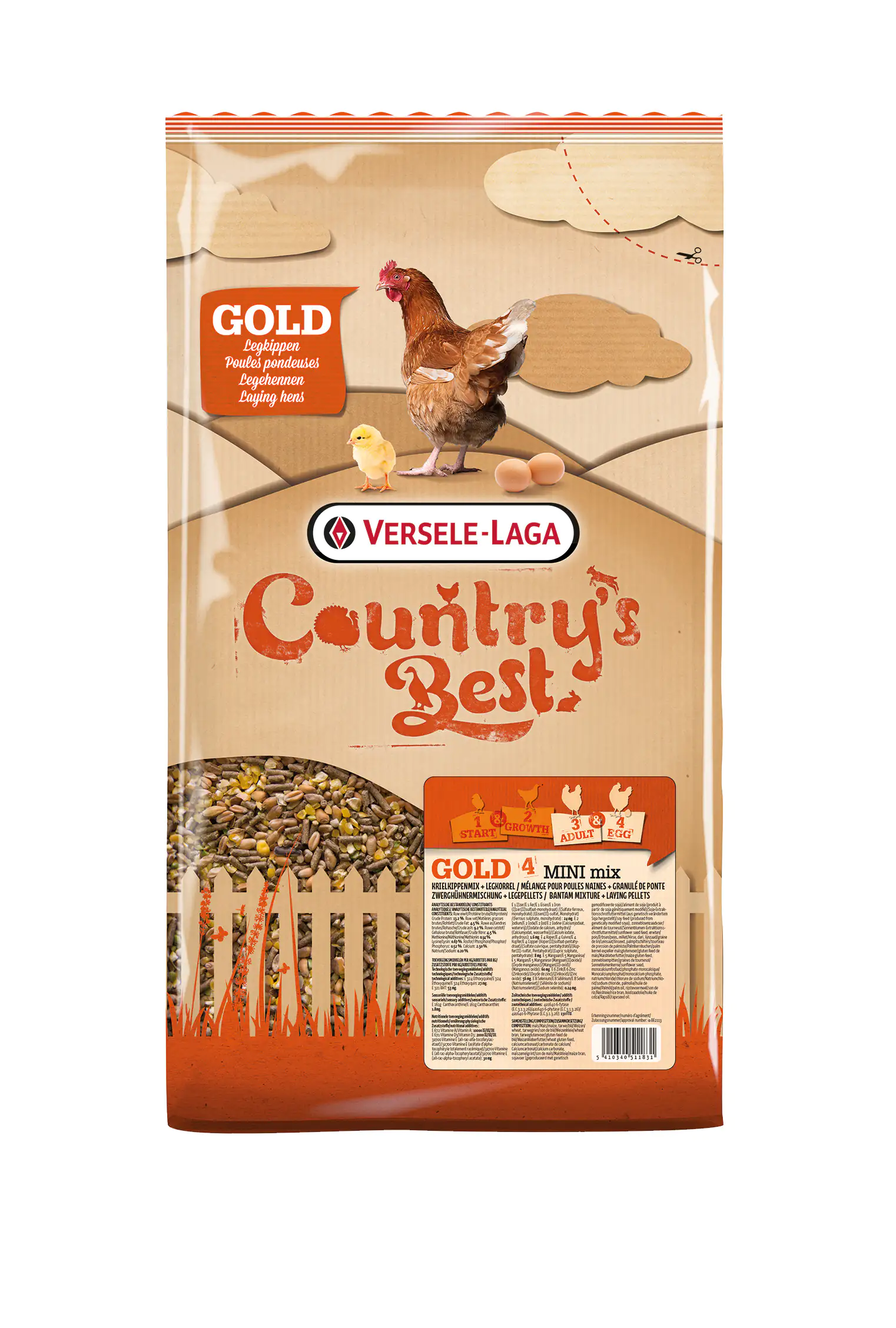 Country's Best Gold 4 Mini Mix 5 kg